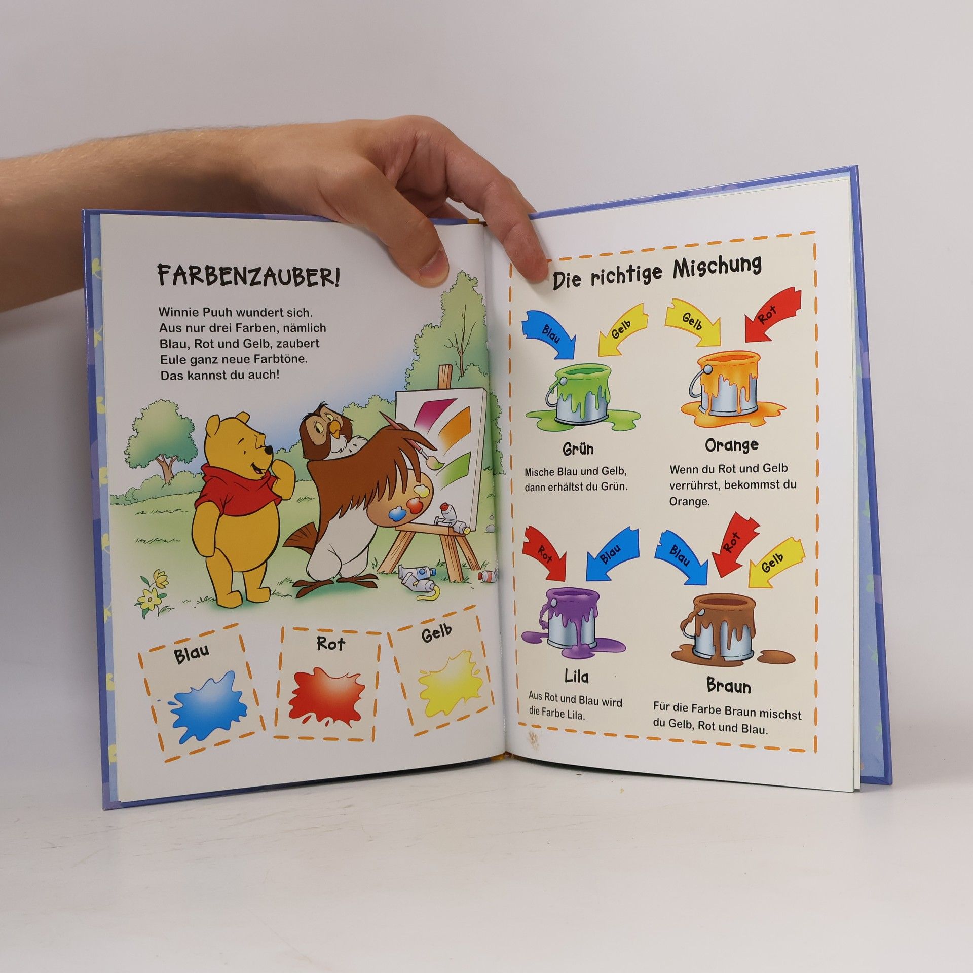 Auteurscollectief Winnie Puuh. Entdecke Farben