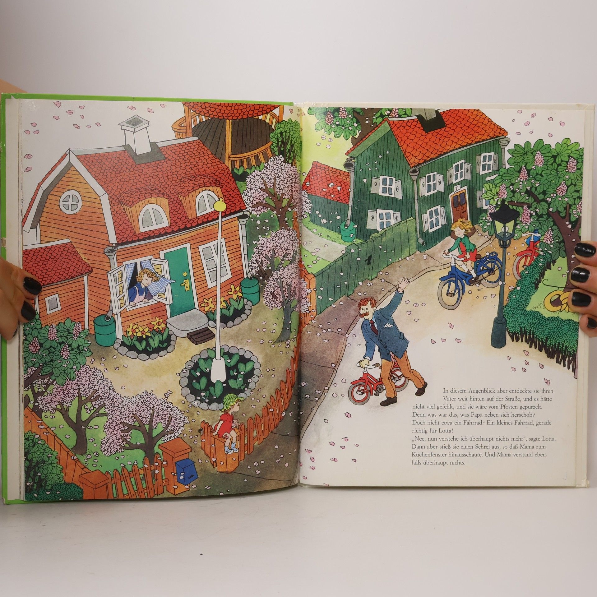 Astrid Lindgren Na klar, Lotta kann Rad fahren