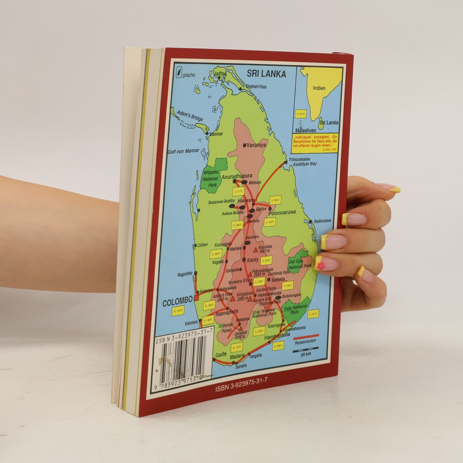 Karl-Wilhelm Berger Reise-Handbuch Sri Lanka
