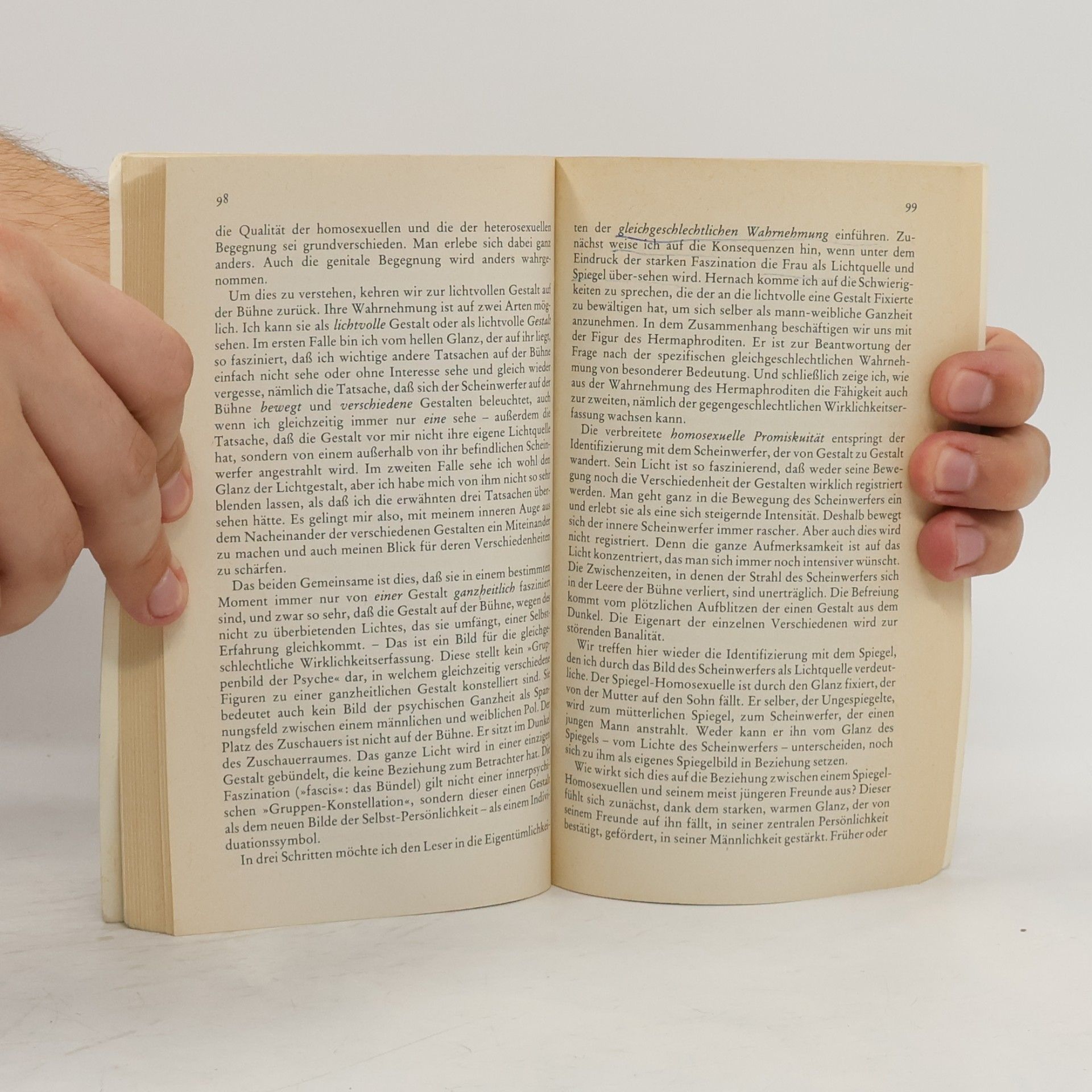 Peter Schellenbaum Homosexualität des Mannes