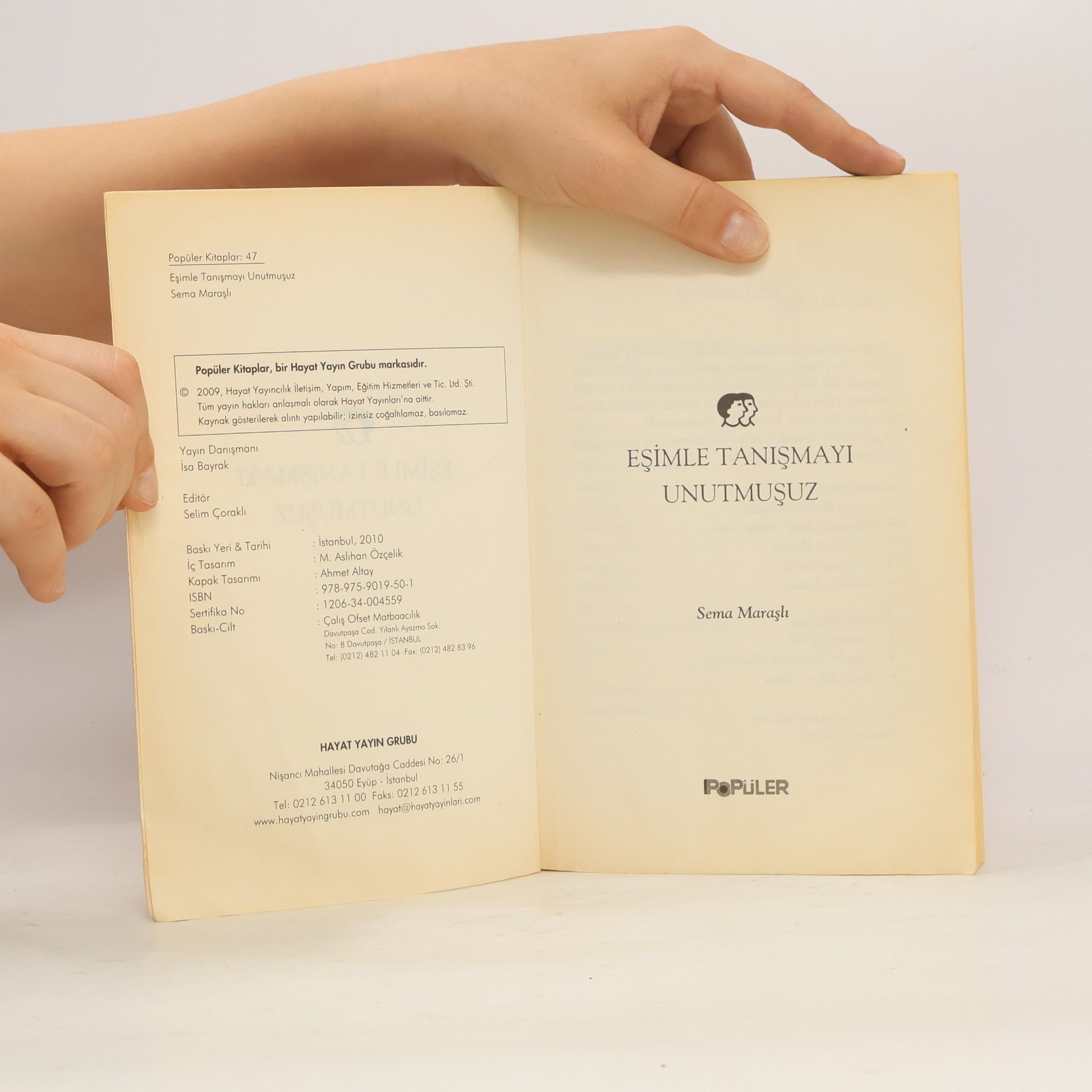 Sema Marasli Eşimle Tanışmayı Unutmuşuz - 3. BASKI