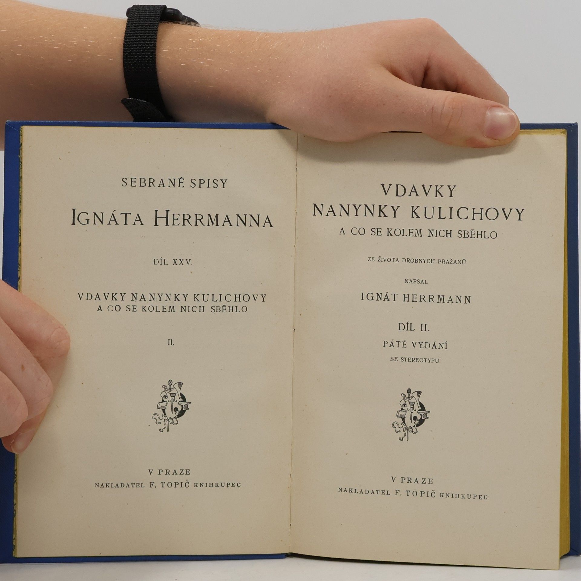 Ignát Herrmann Vdavky Nanynky Kulichovy II