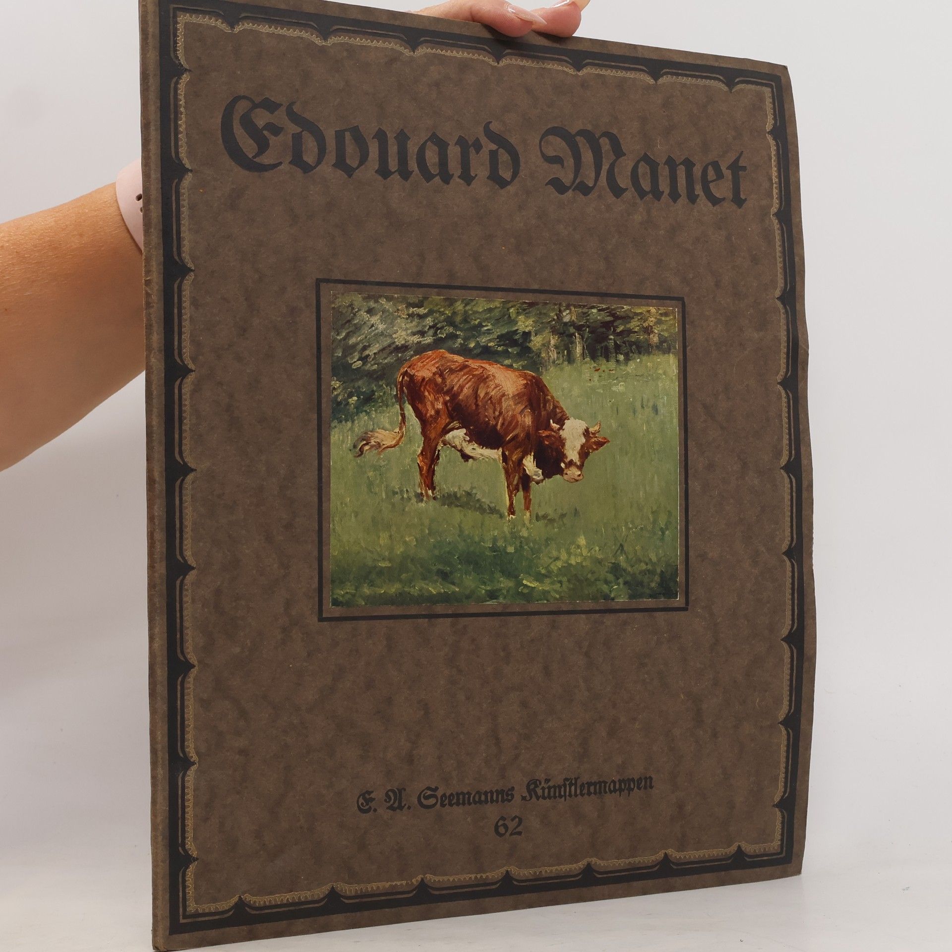 Autorenkollektiv E. A. Seemanns Künstlermappen 62. Edouard Manet