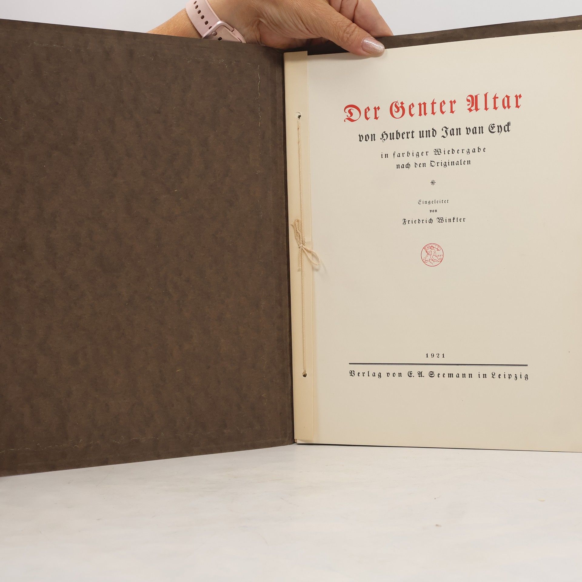 Autorenkollektiv E. A. Seemanns Künstlermappen 39/40. Der Genter Altar der Brüder van Eyck
