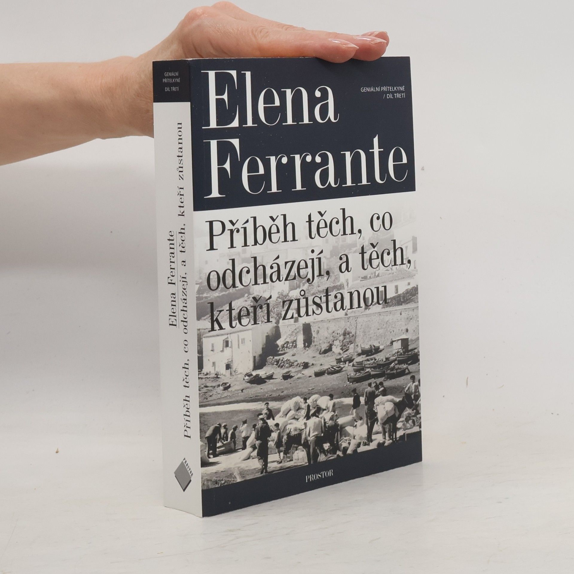 Elena Ferrante Geniální přítelkyně 3. Příběh těch, co odcházejí, a těch, kteří zůstanou