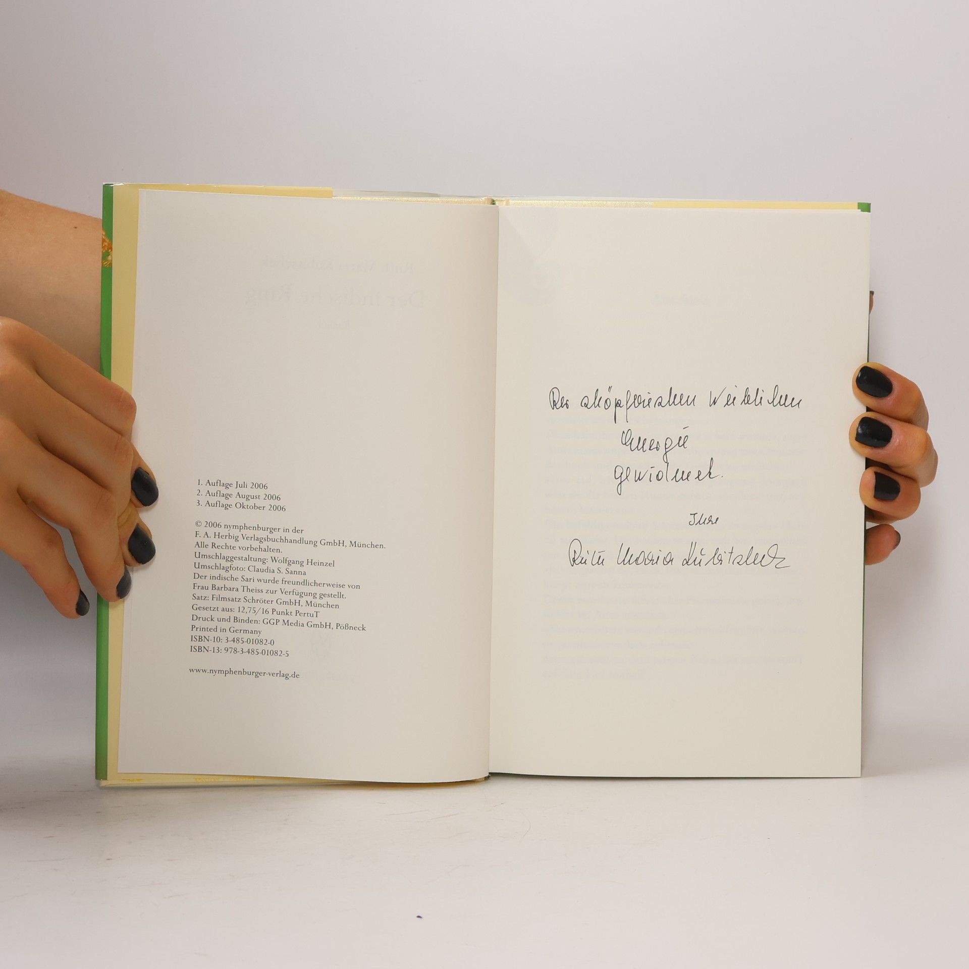 Ruth-Maria Kubitschek Der indische Ring
