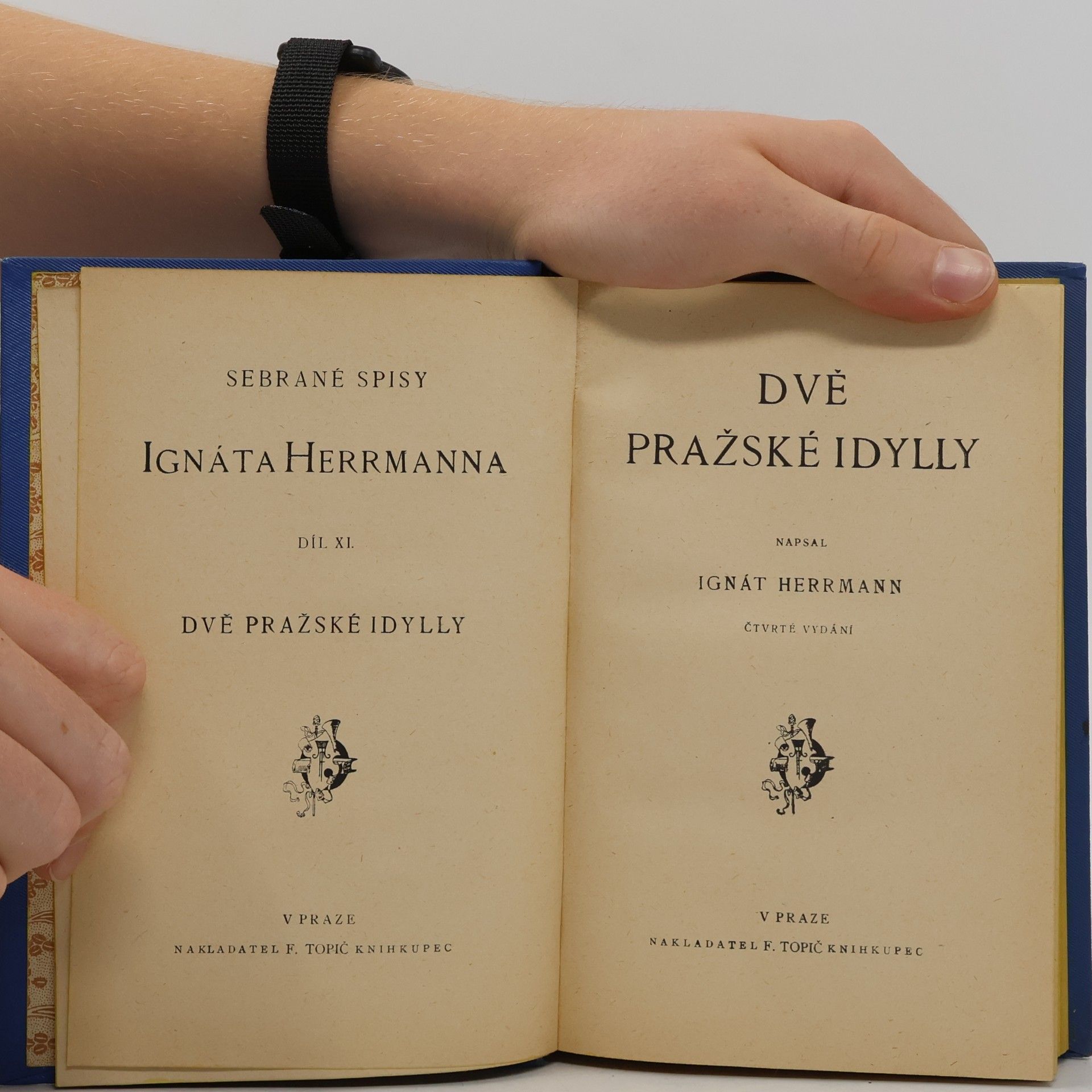Ignát Herrmann Dvé pražské idylly