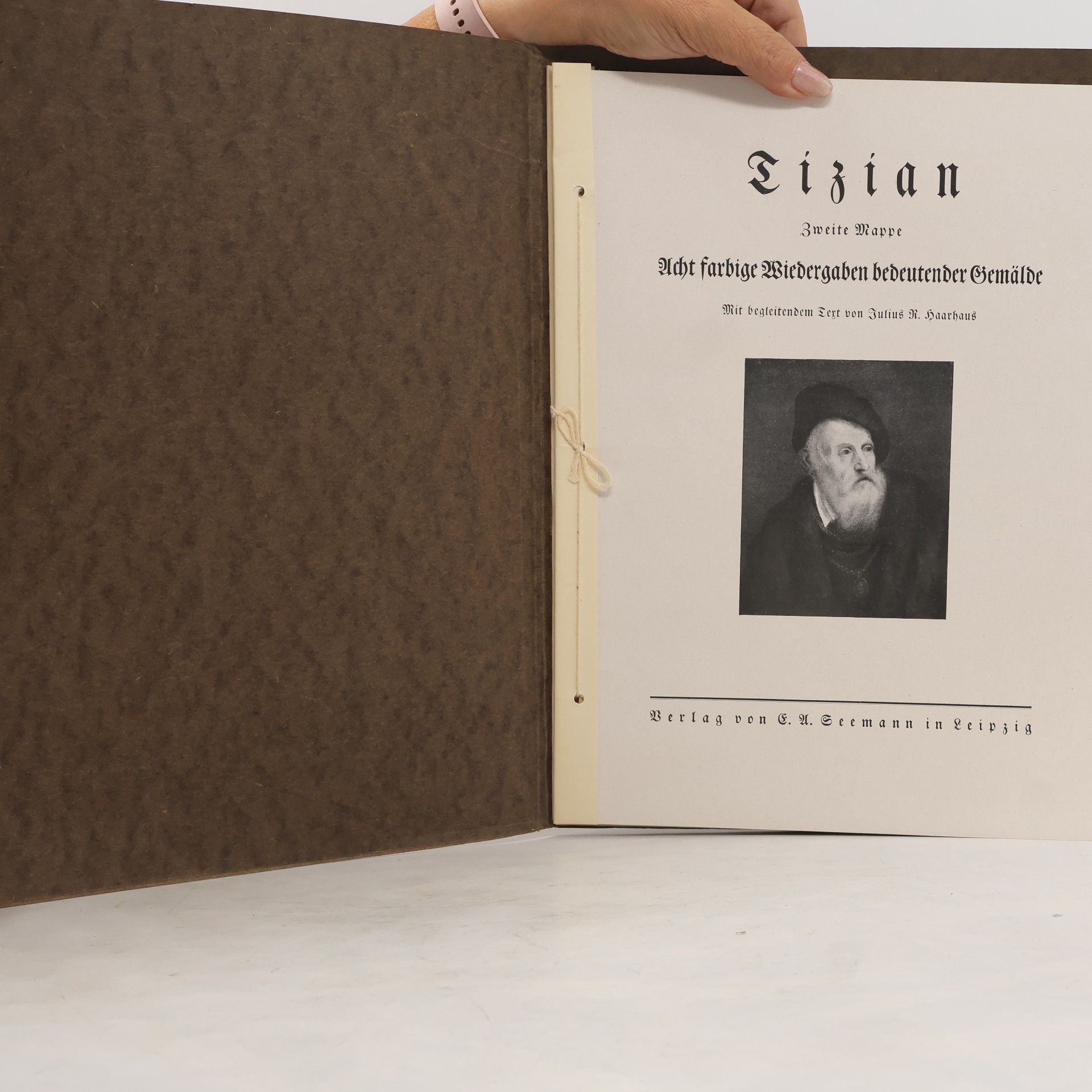 Julius R Haarhaus Tizian. Zweite Mappe