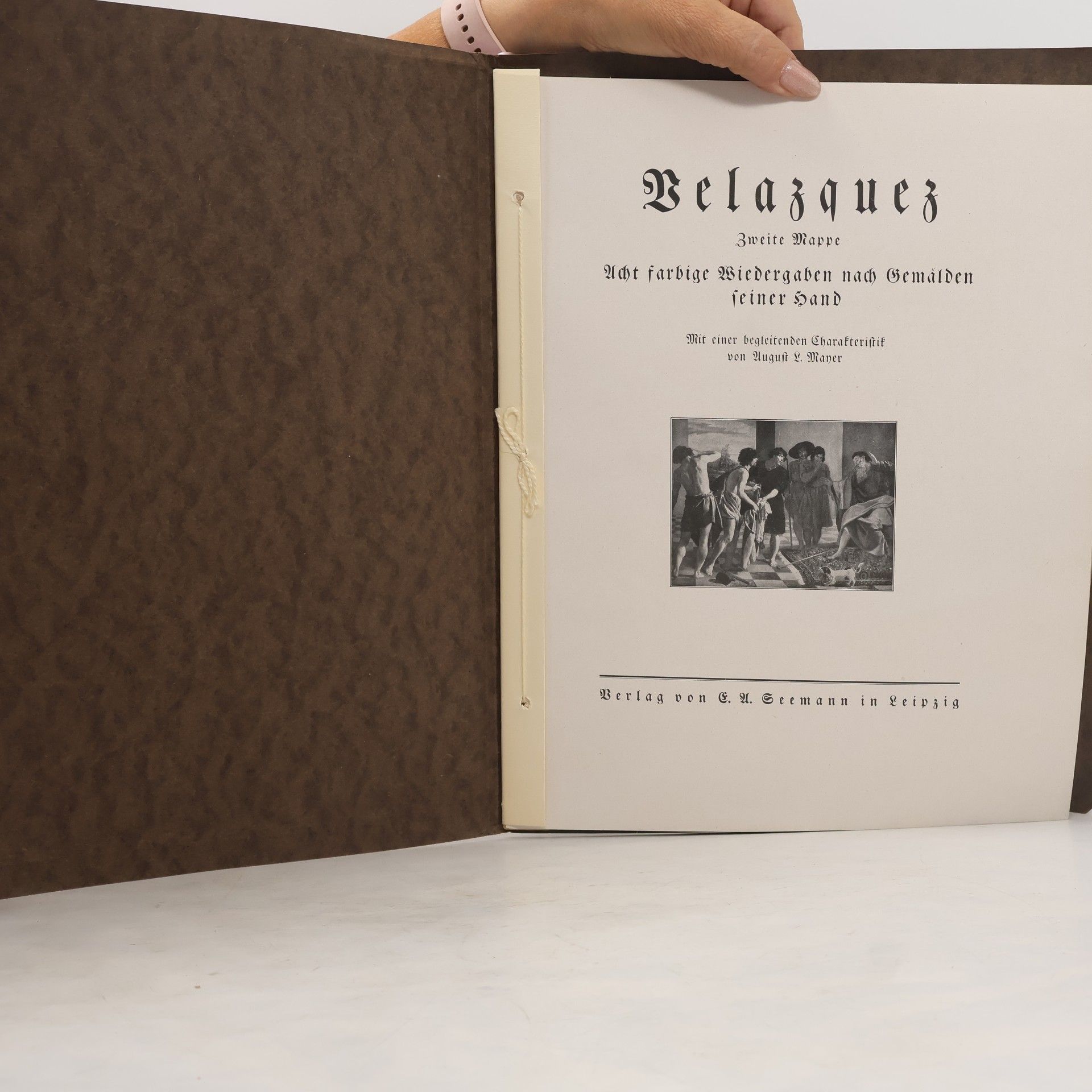Autorenkollektiv E. A. Seemanns Künstlermappen 68. Belazquez Zweite Mappe