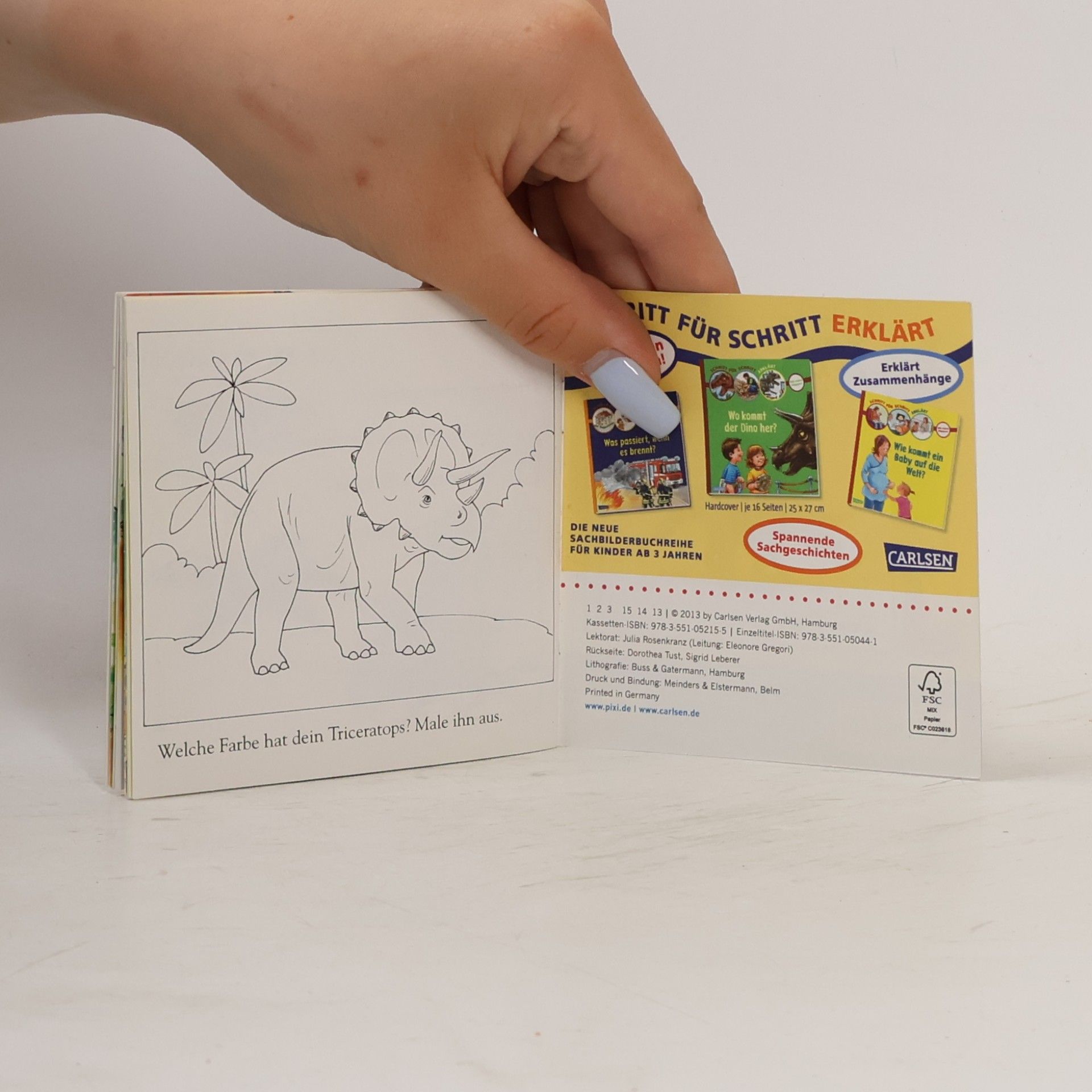 Imke Rudel Dreihorn, der kleine Dinosaurier