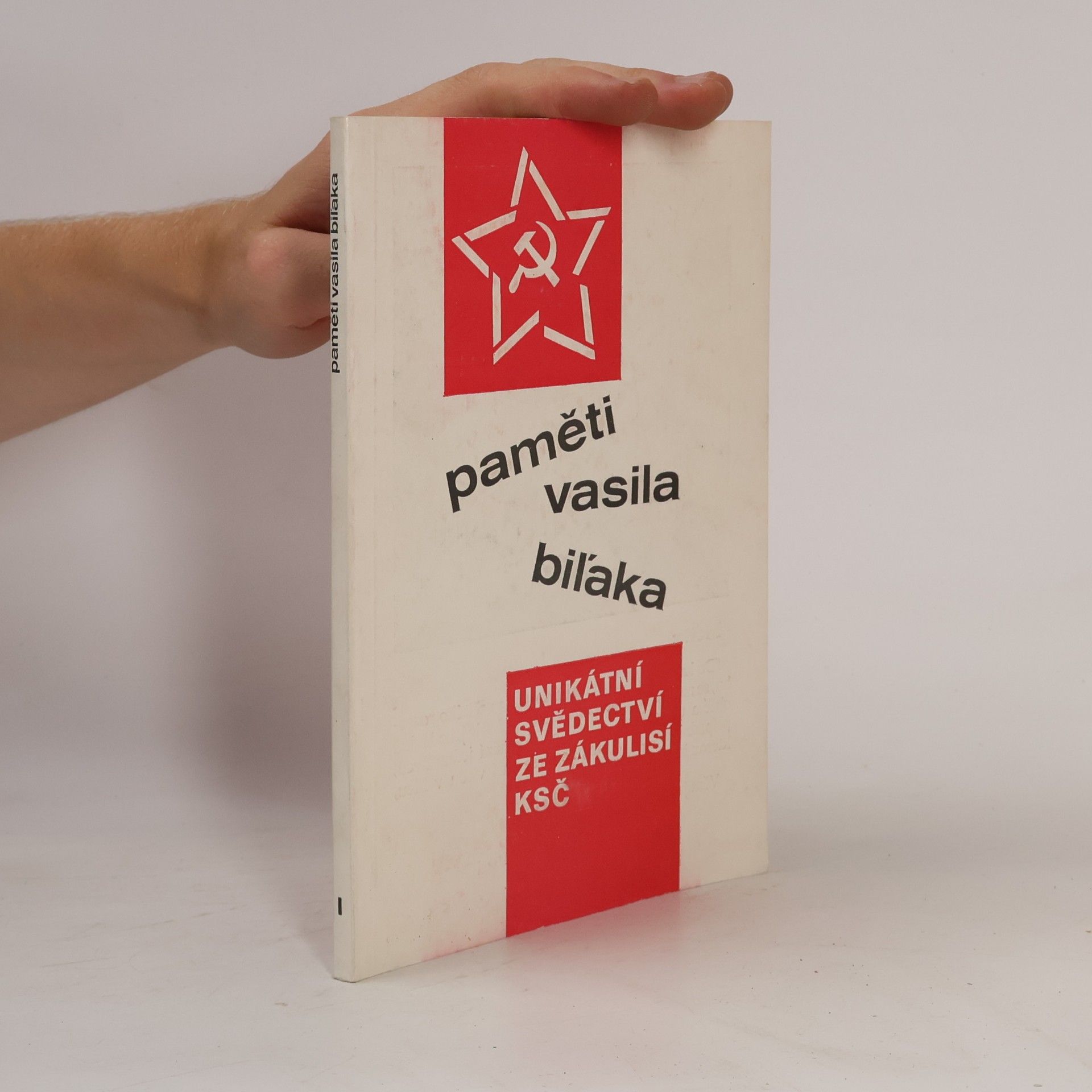 Jindřich Bílovský Paměti Vasila Biľaka. I.