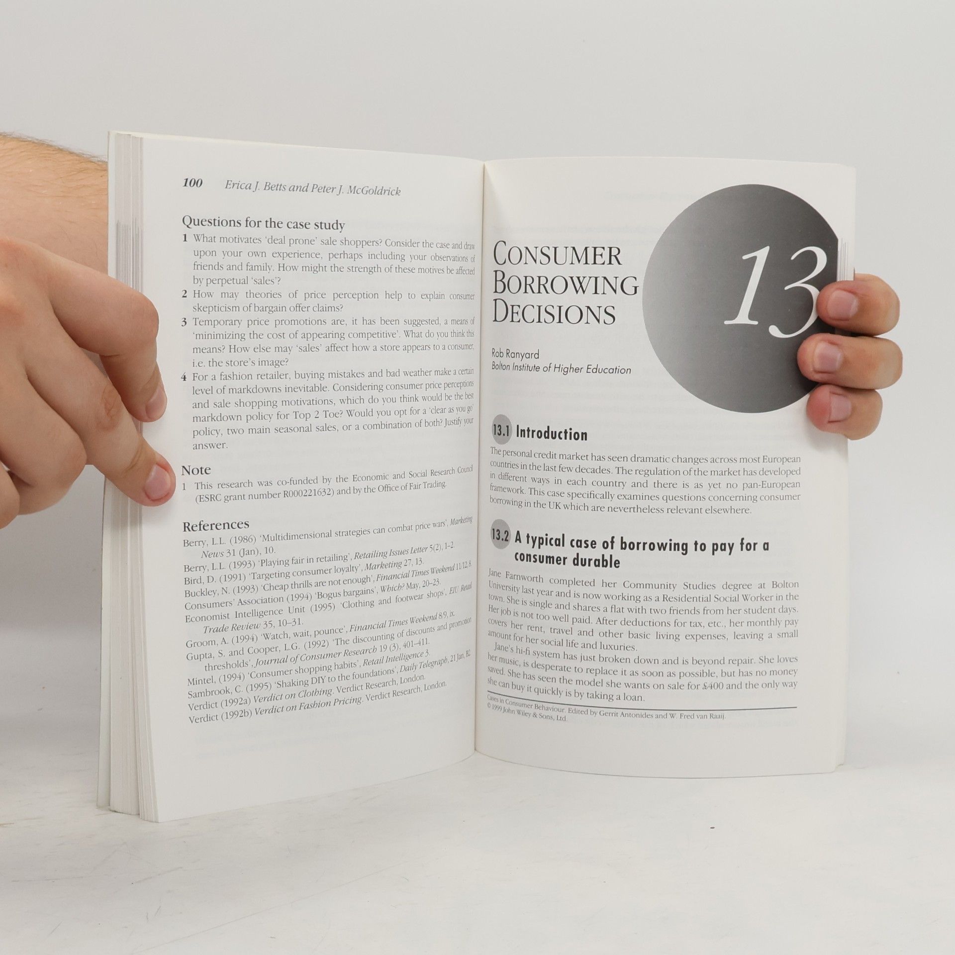 Gerrit Antonides Cases in Consumer Behaviour