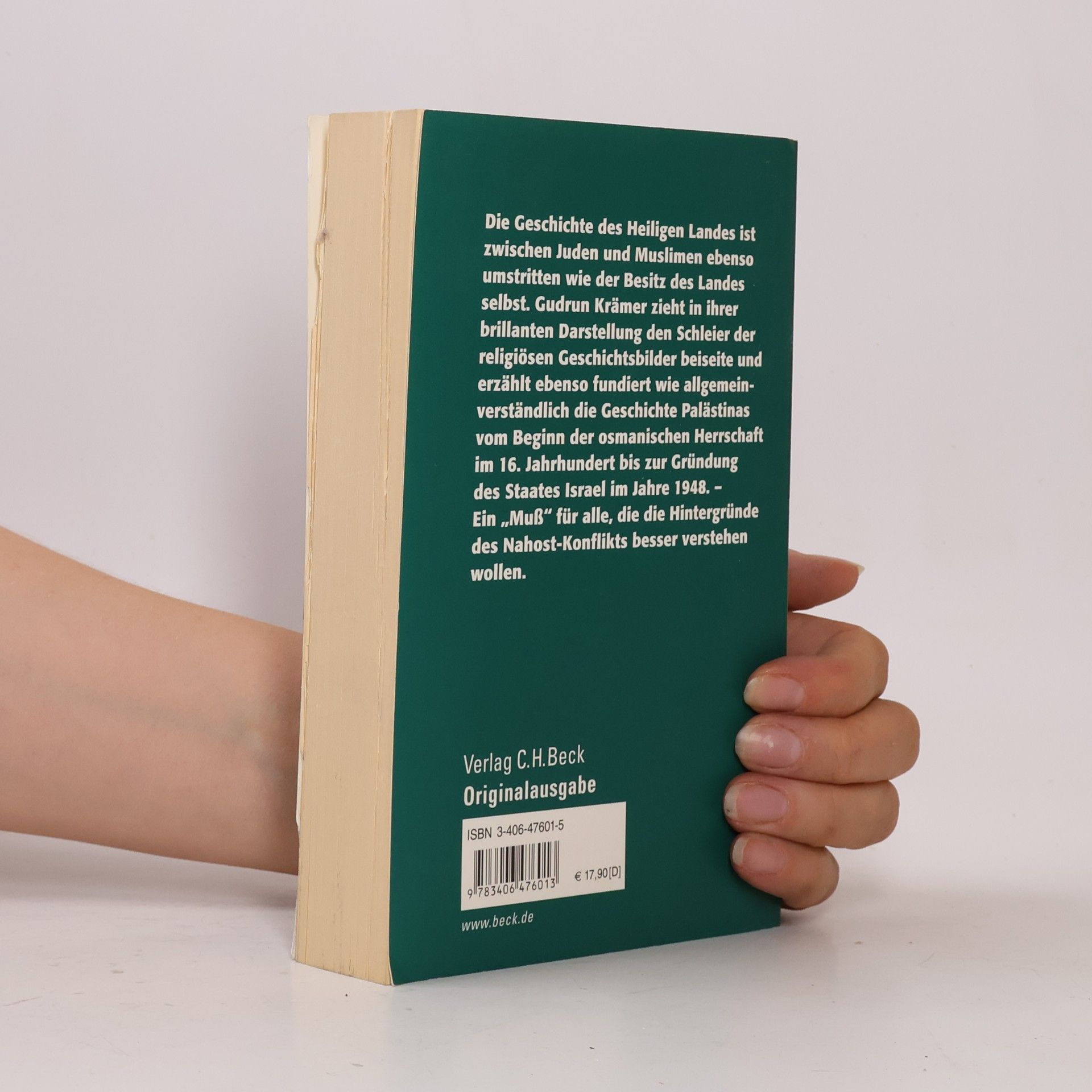 Gudrun Krämer Geschichte Palästinas