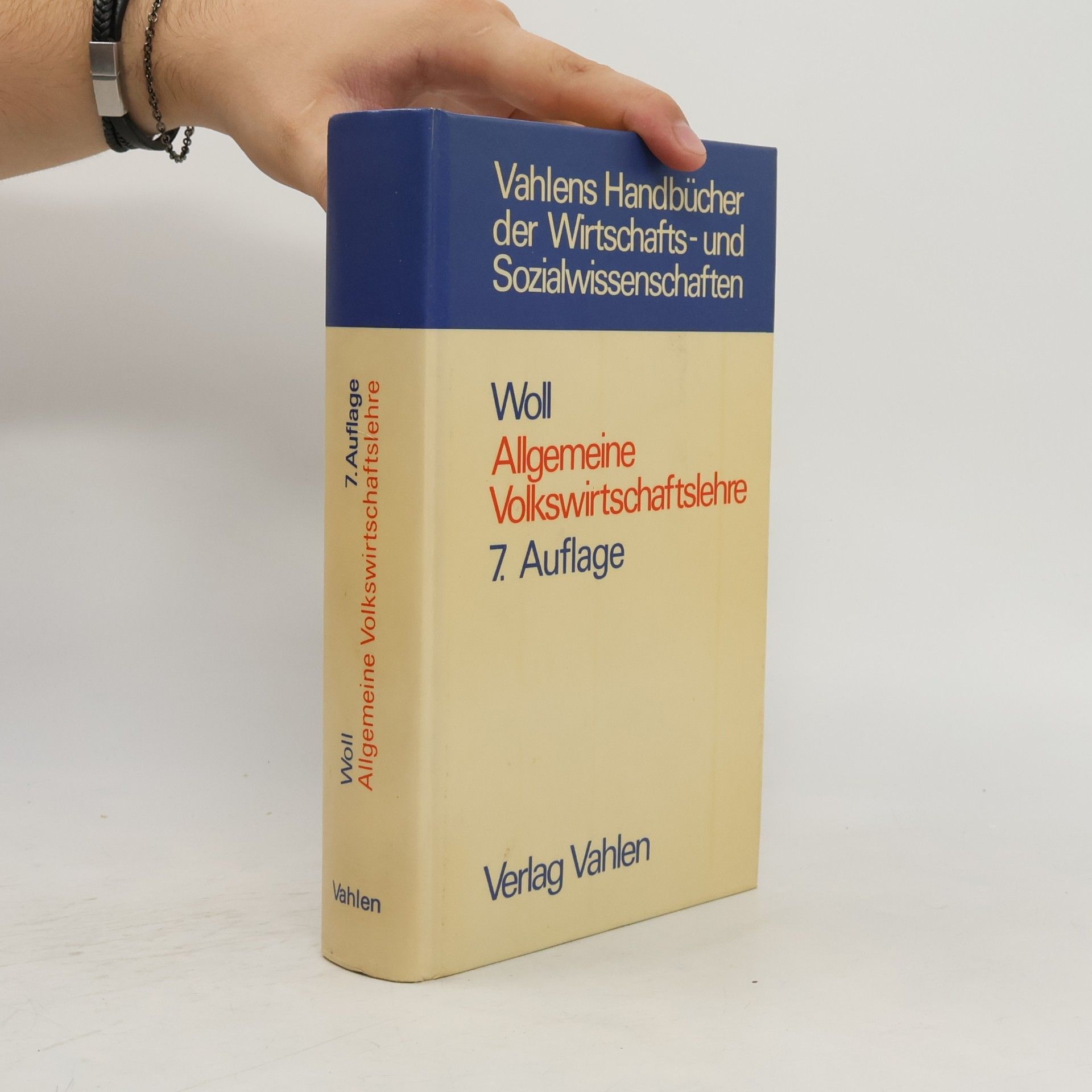 Artur Woll Allgemeine Volkswirtschaftslehre
