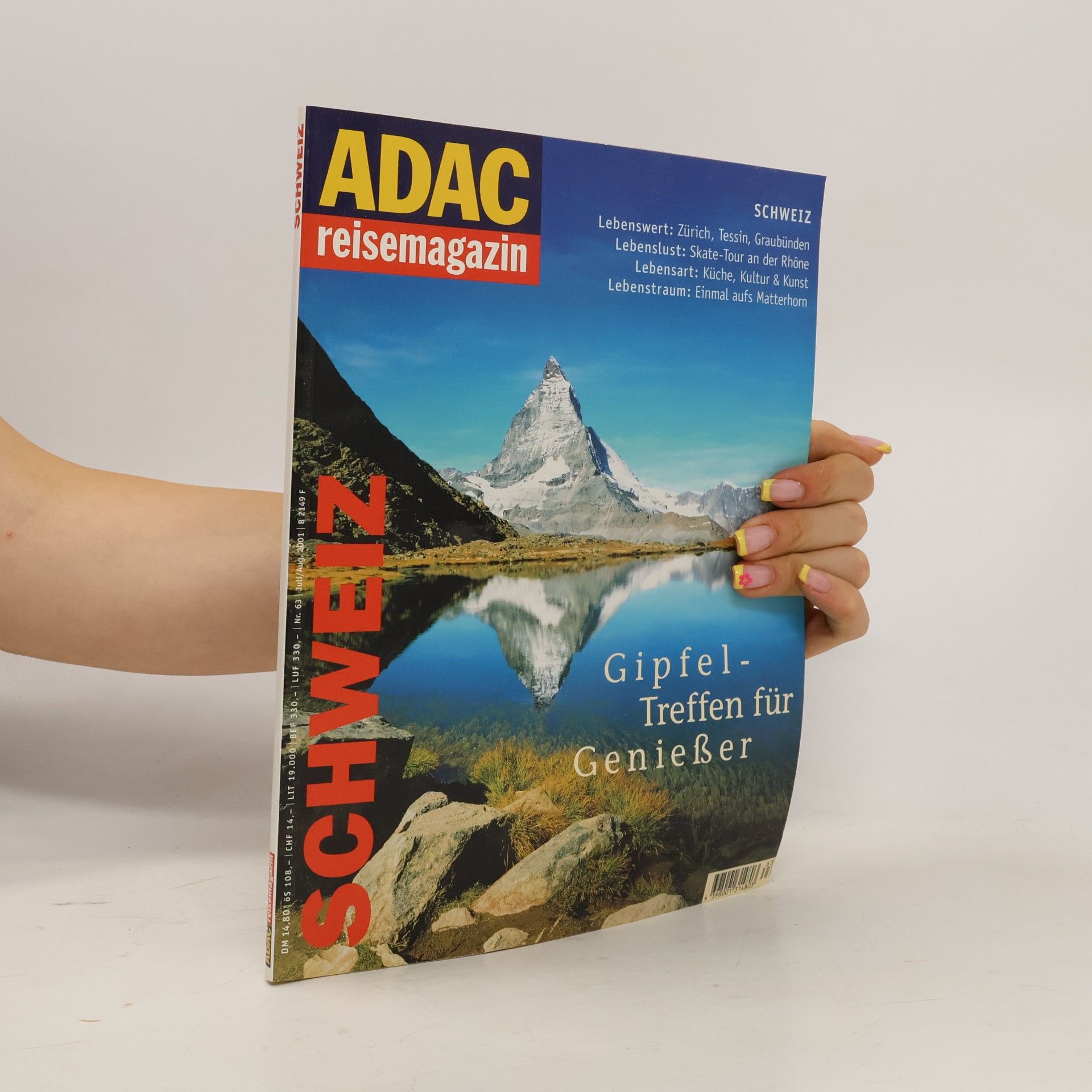 Joachim Negwer ADAC Reisemagazin - 63: Schweiz