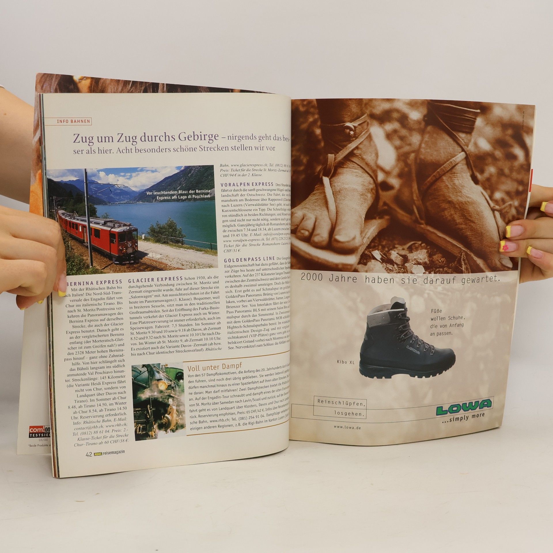 Joachim Negwer ADAC Reisemagazin - 63: Schweiz