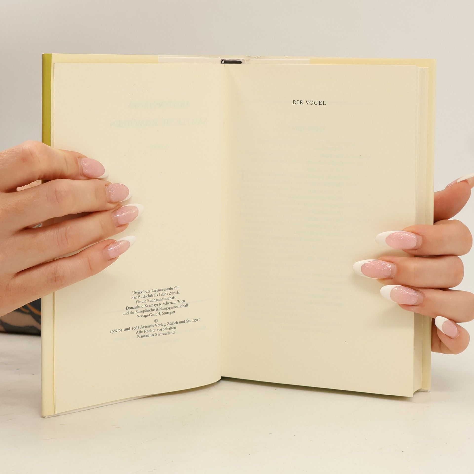 Aristophanes Sämtliche Komödien 2