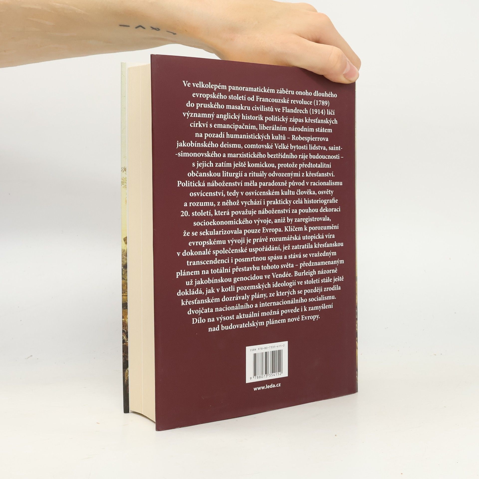 Michael Burleigh Pozemské mocnosti: Politická náboženství od Velké francouzské revoluce do 1. světové války