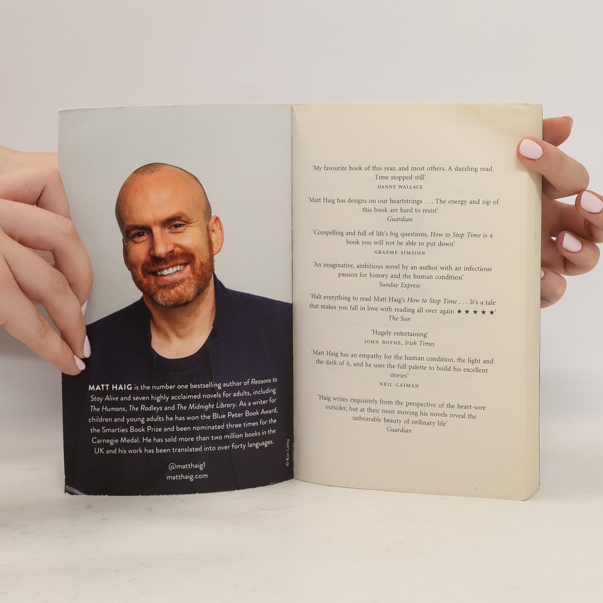 Matt Haig How to Stop Time