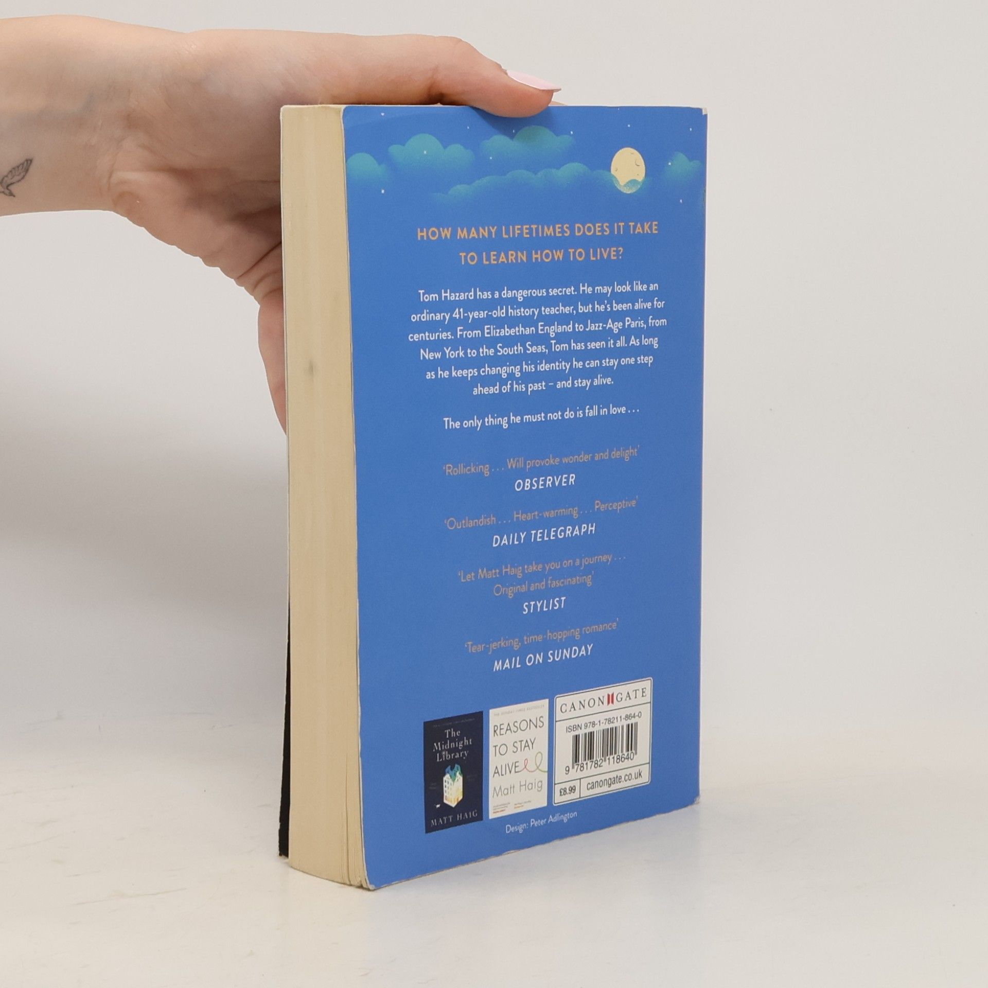 Matt Haig How to Stop Time