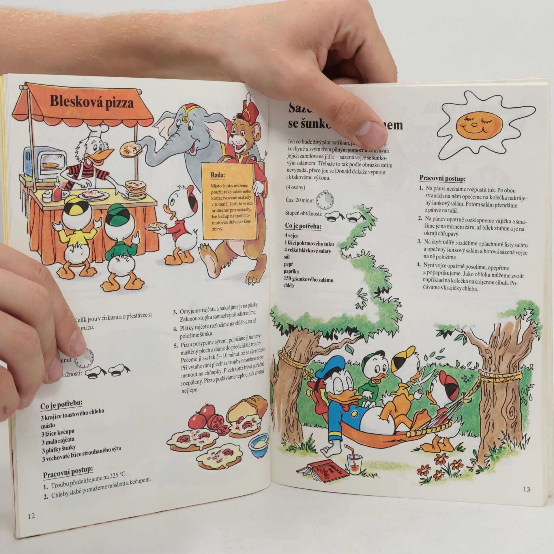 Kolektiv autorů Kuchařka kačera Donalda
