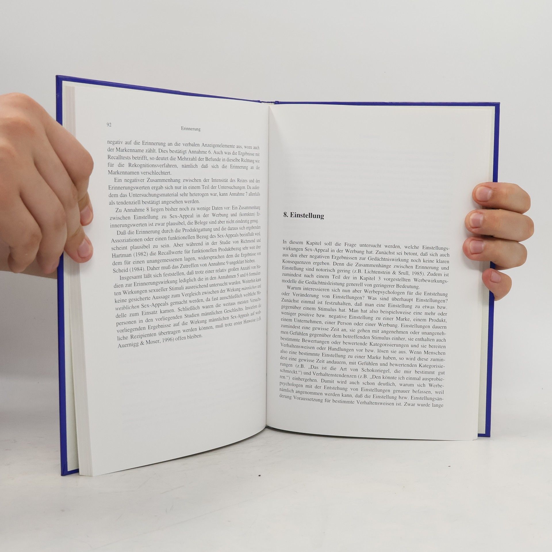 Klaus Moser Schriftenreihe Wirtschaftspsychologie: Sex-Appeal in der Werbung