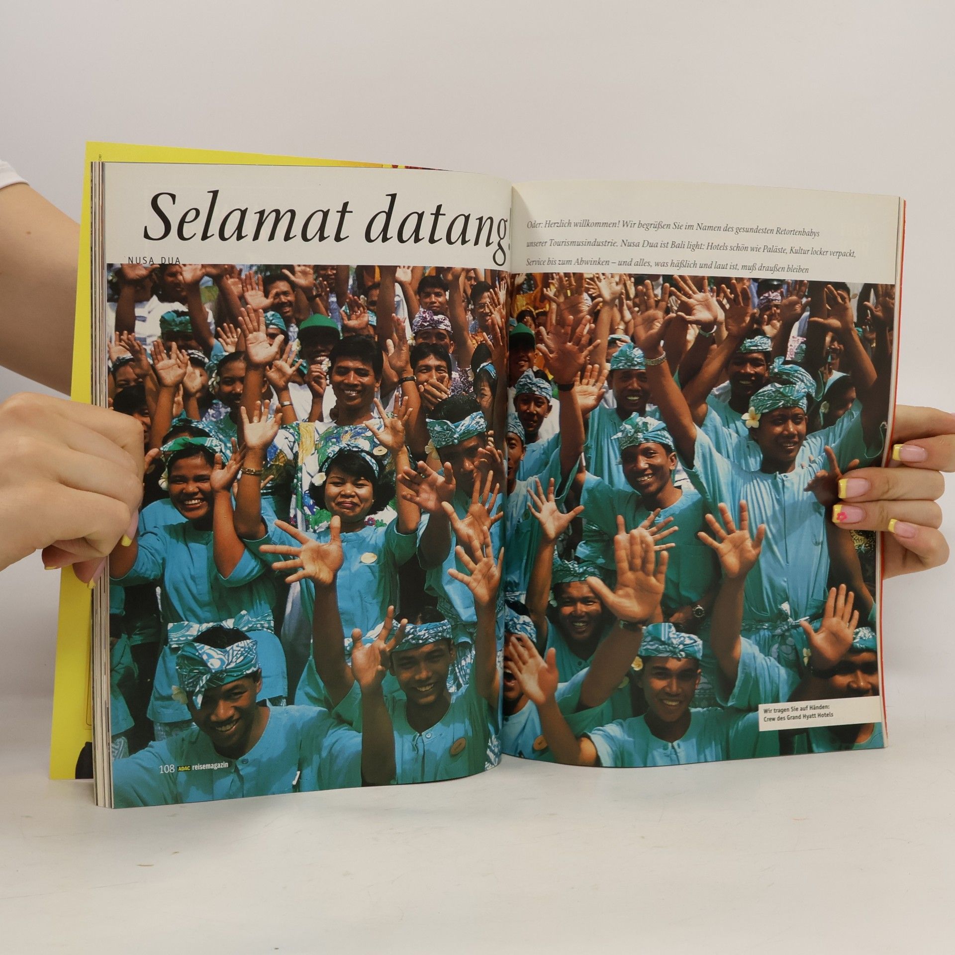 Richard Aczel ADAC Reisemagazin 42. Bali.