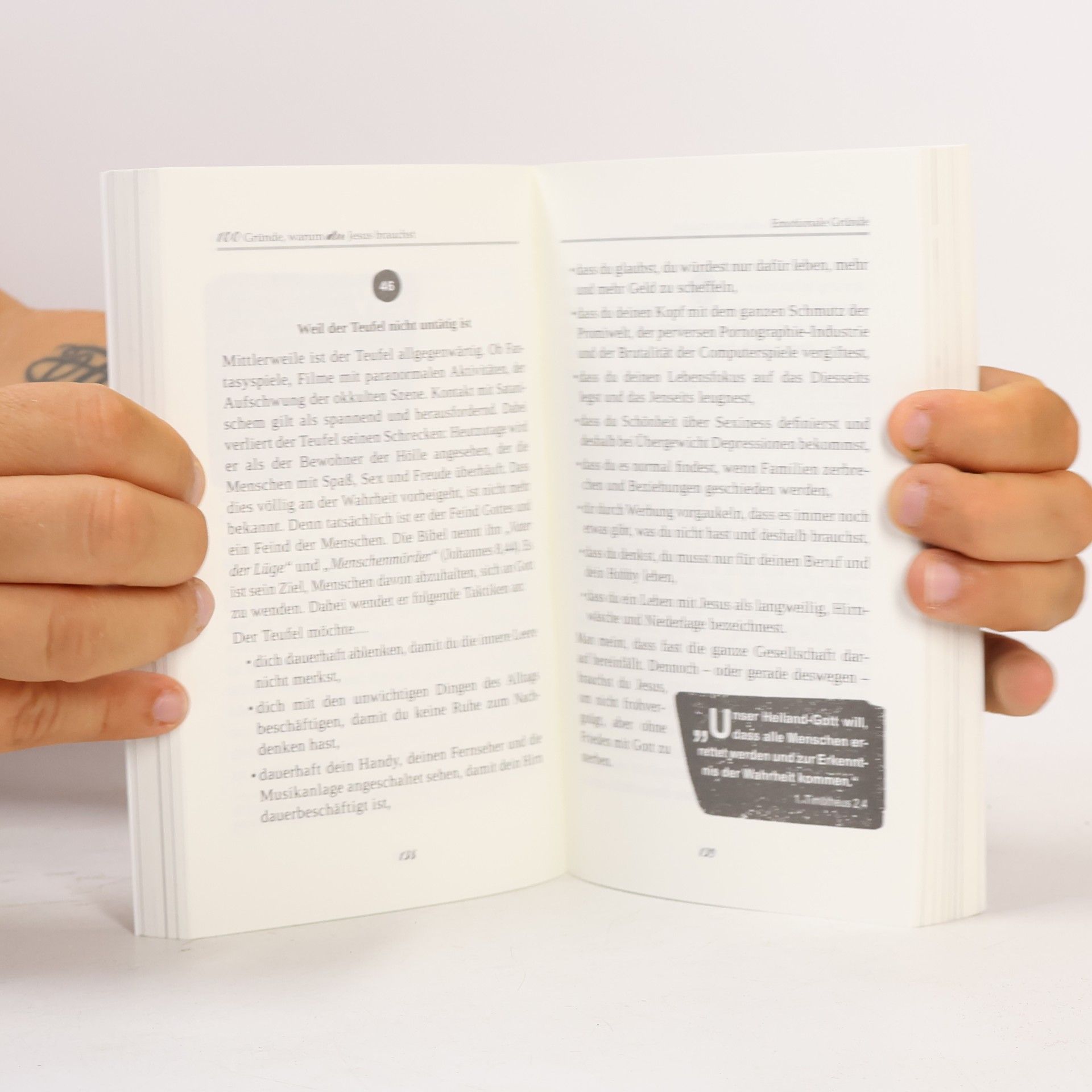 Autorenkollektiv 100 Gründe, warum du Jesus brauchst