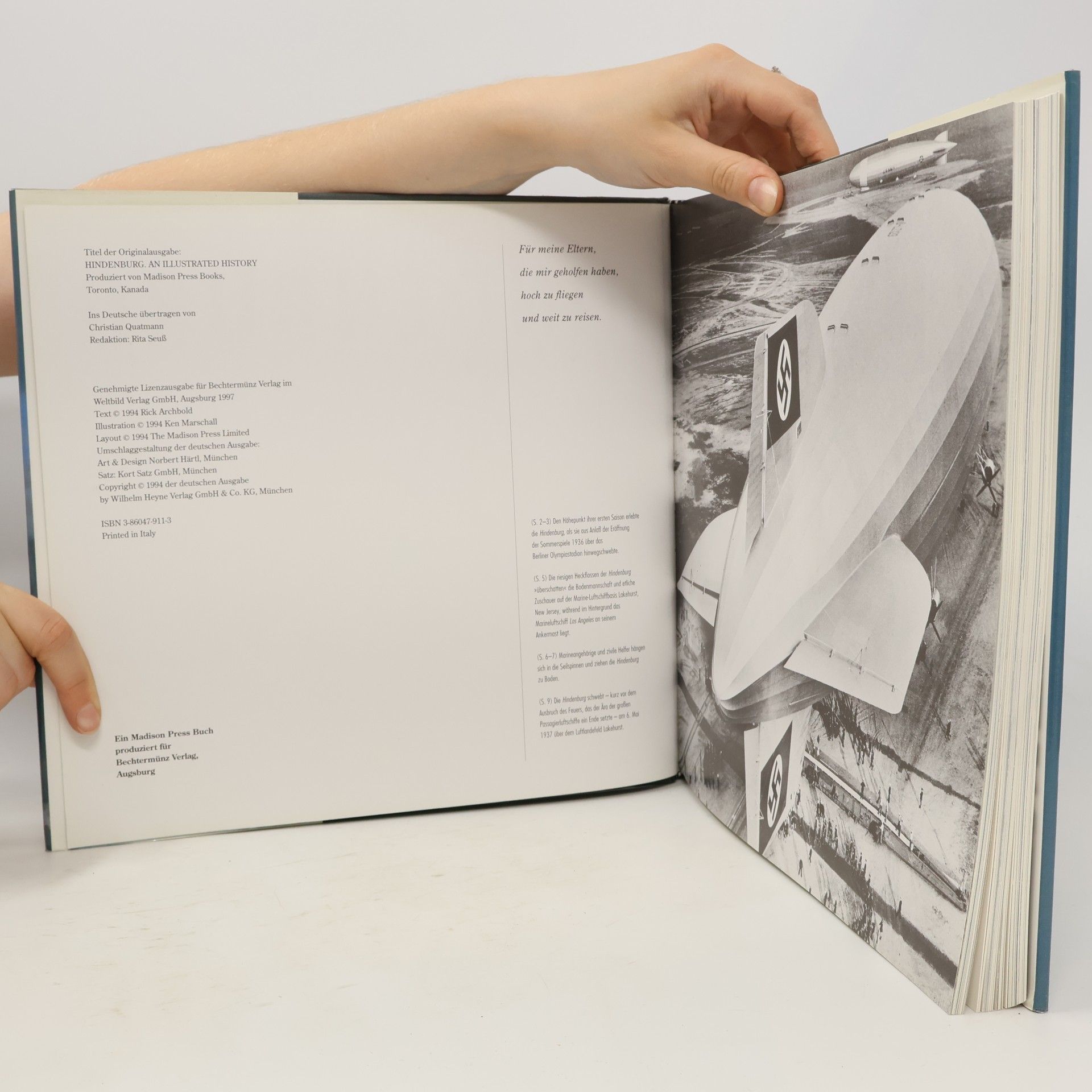 Rick Archbold Luftschiff Hindenburg und die grosse Zeit der Zeppeline