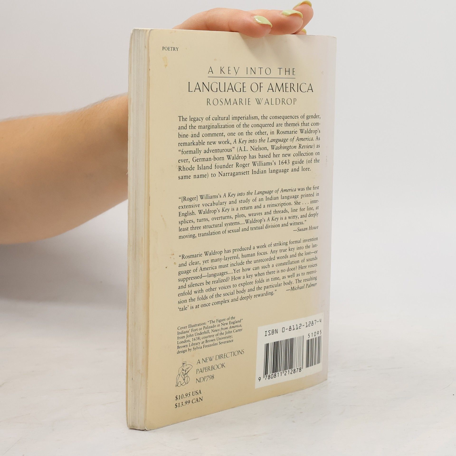 Rosmarie Waldrop A Key Into the Language of America