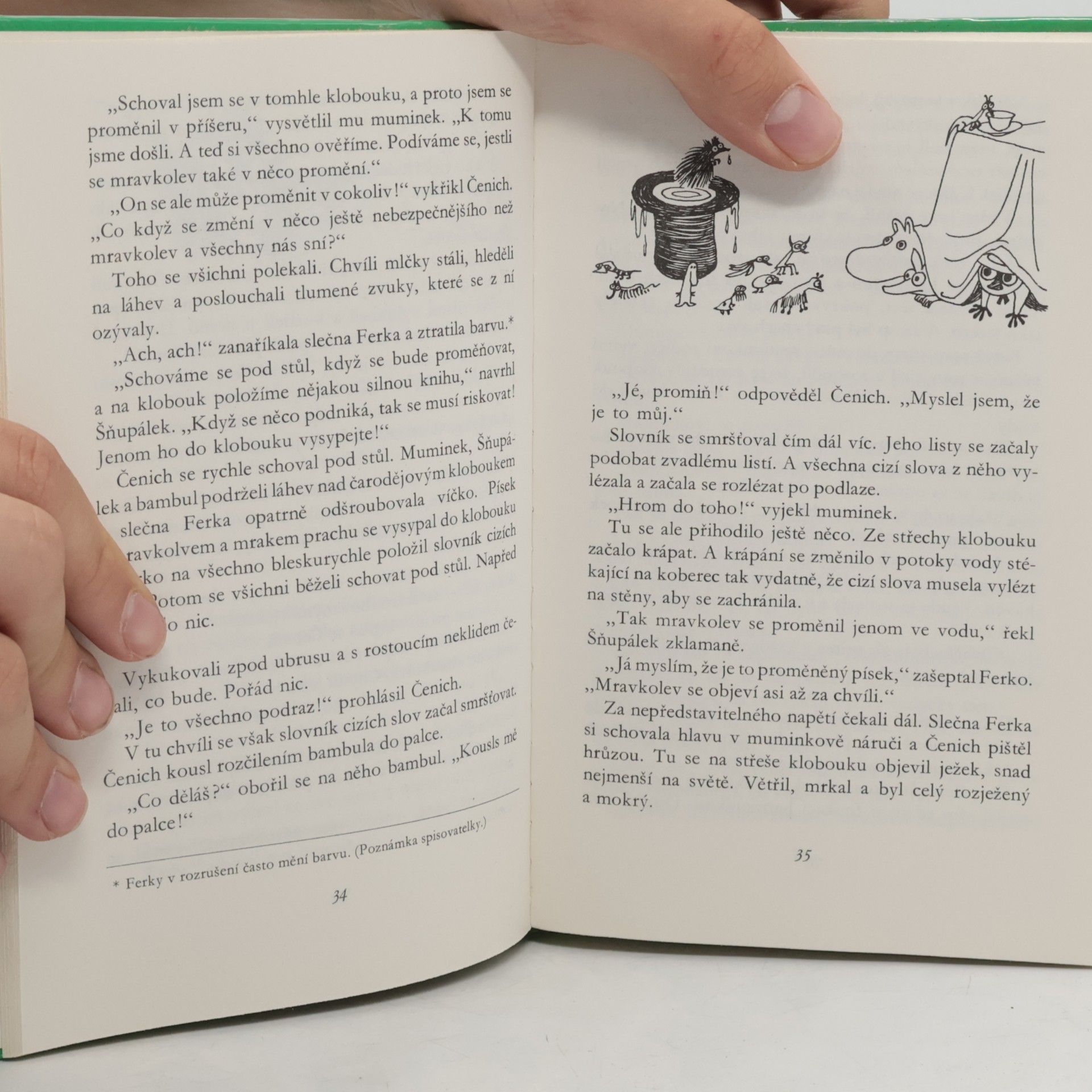 Tove Jansson Čarodějův klobouk