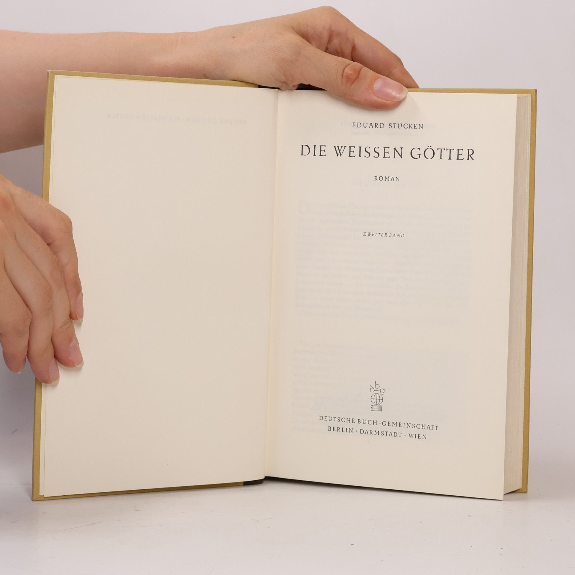 Eduard Stucken Die weissen Götter