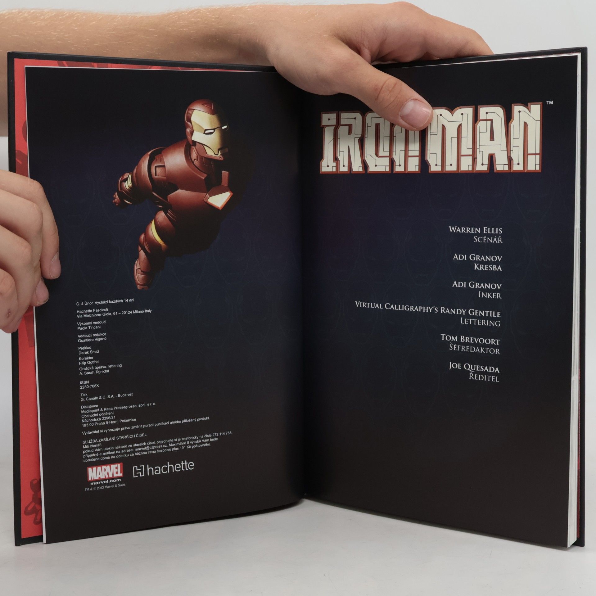 Warren Ellis Marvel 43. Iron Man: Extremis