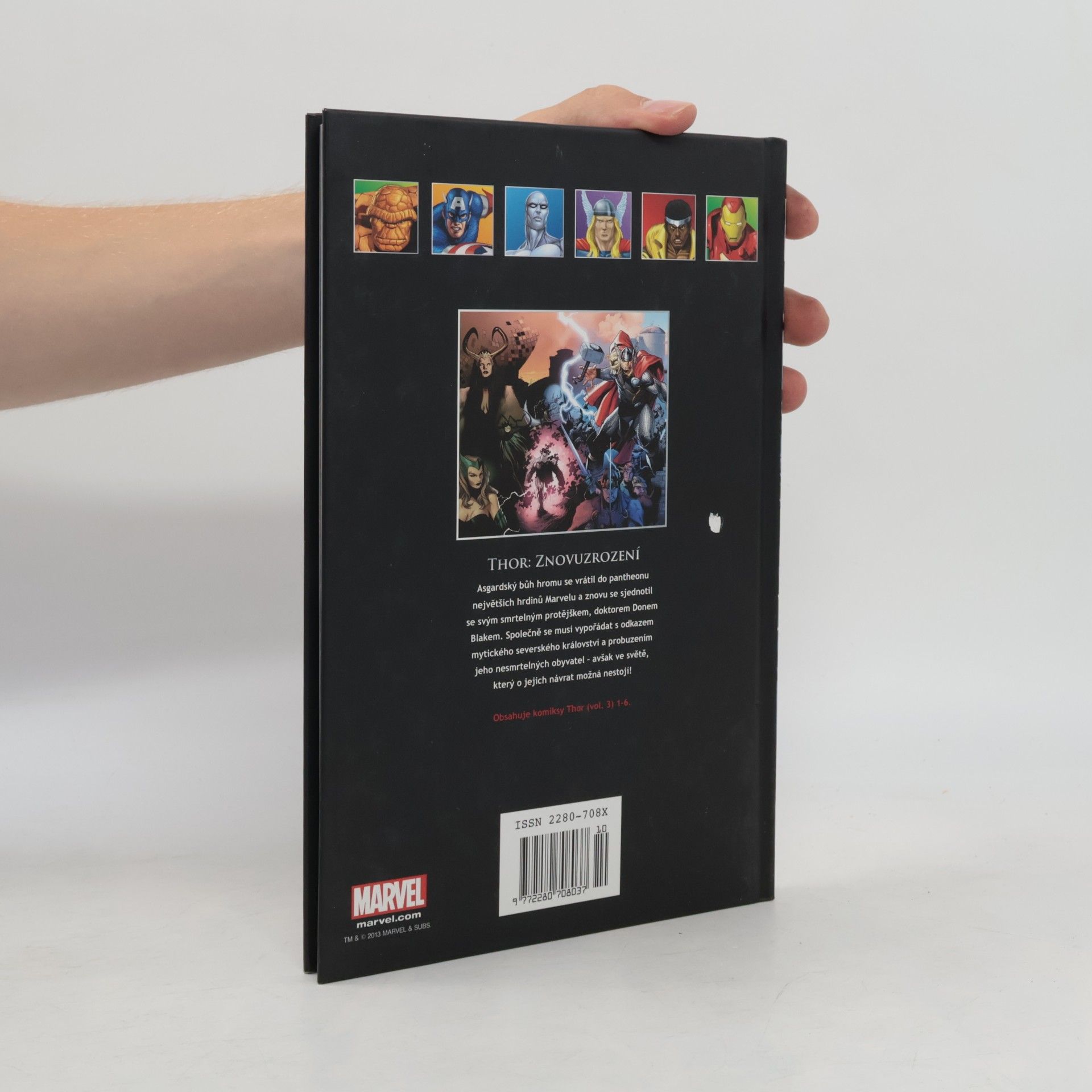 Olivier Coipel Ultimátní komiksový komplet 52. Thor. Znovuzrození