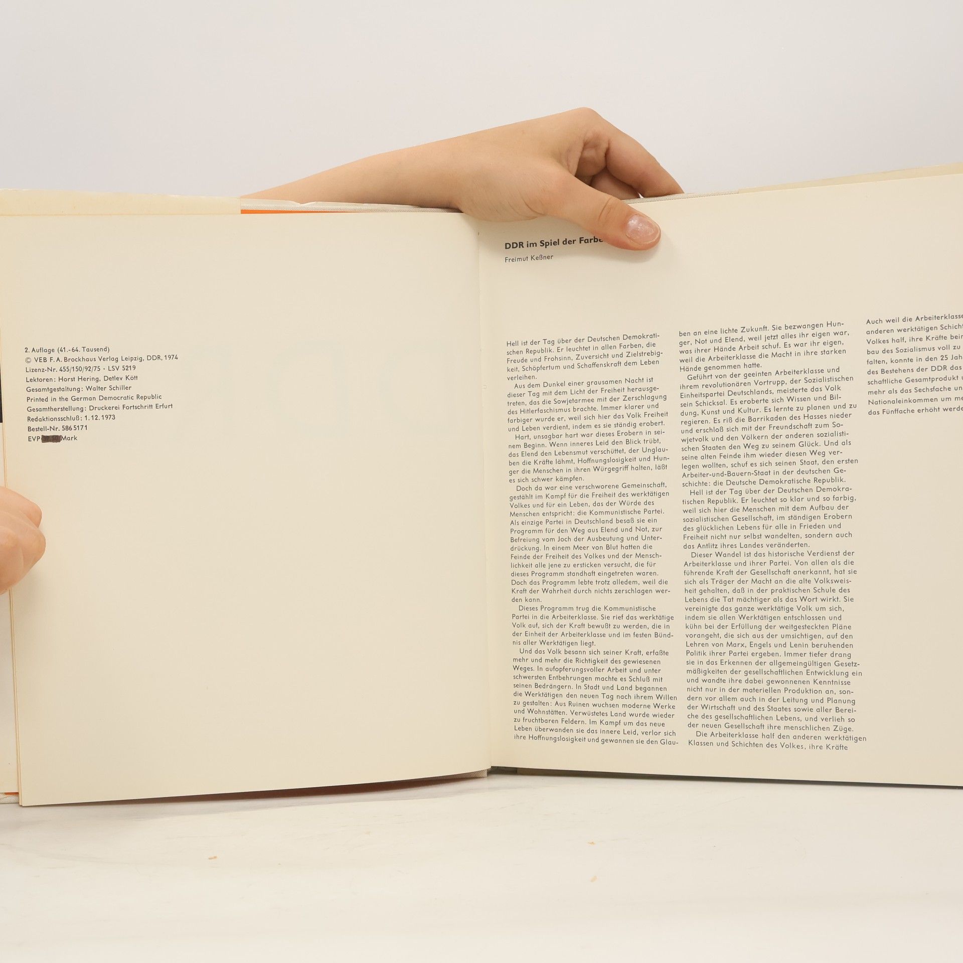 Autorenkollektiv DDR. Farbige Impressionen aus der Deutschen Demokratischen Republik