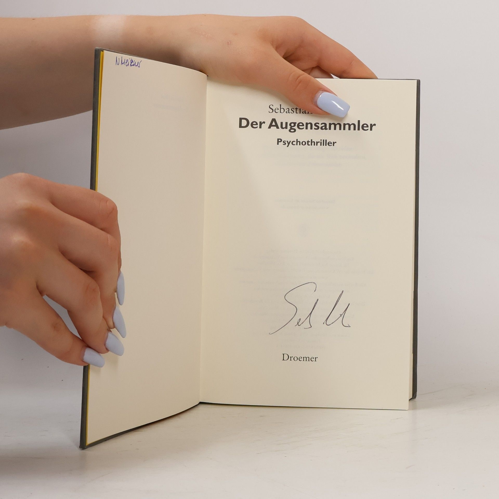 Sebastian Fitzek Der Augensammler