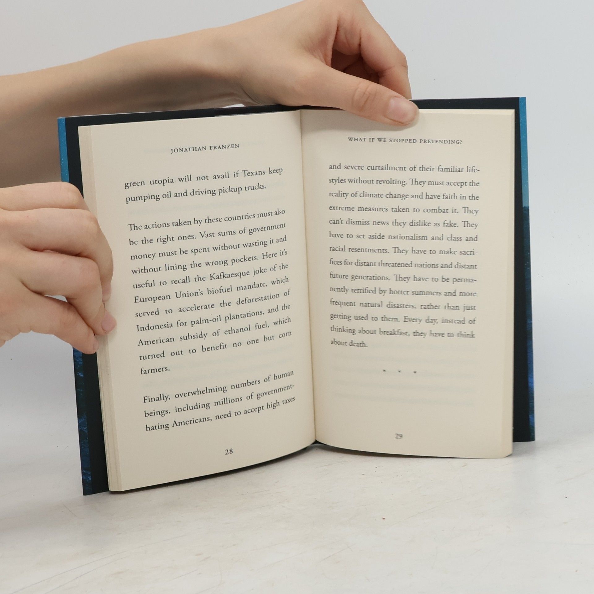 Jonathan Franzen What If We Stopped Pretending