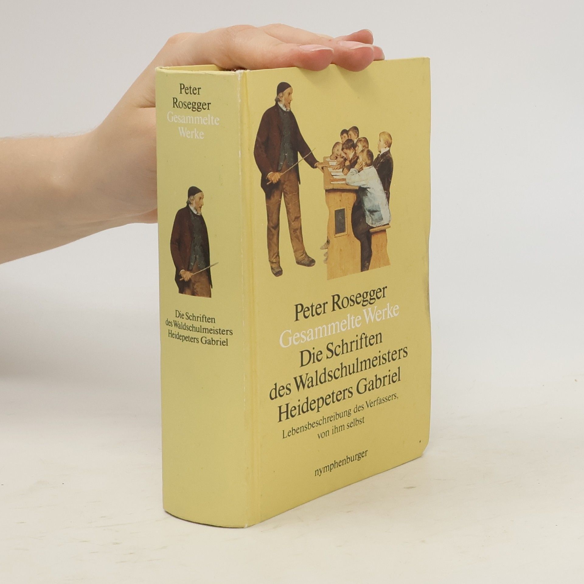 Peter Rosegger Gesammelte Werke 1. Die Schriften des Waldschulmeisters Heidepeters Gabriel