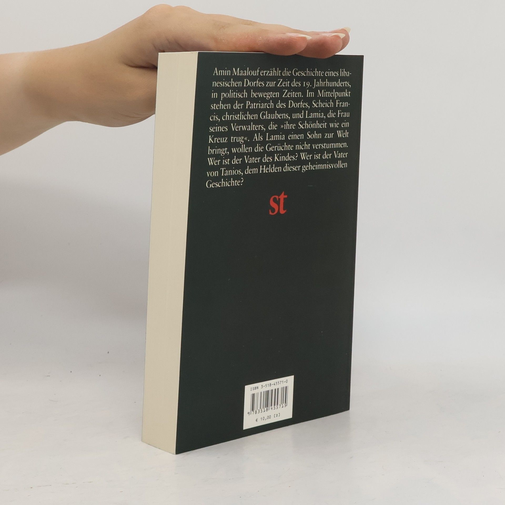 Amin Maalouf Der Felsen von Tanios