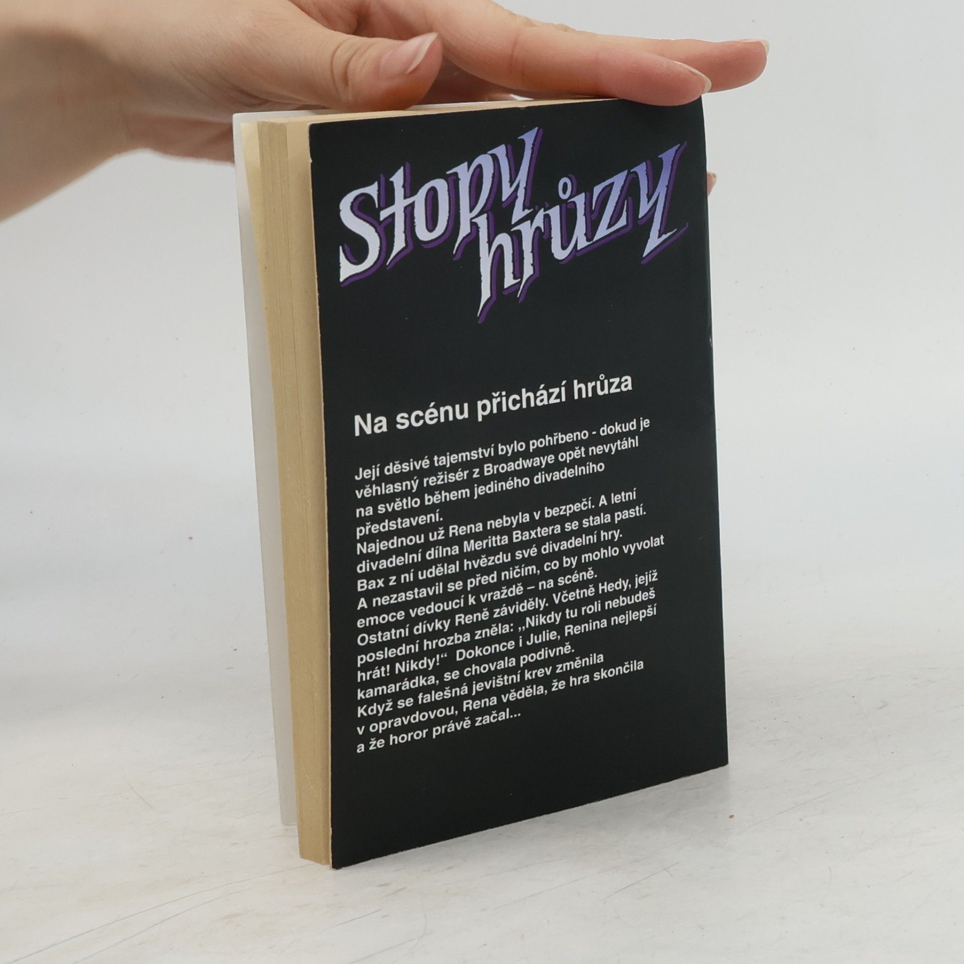 R. L. Stine Stopy hrůzy 50: Za oponou