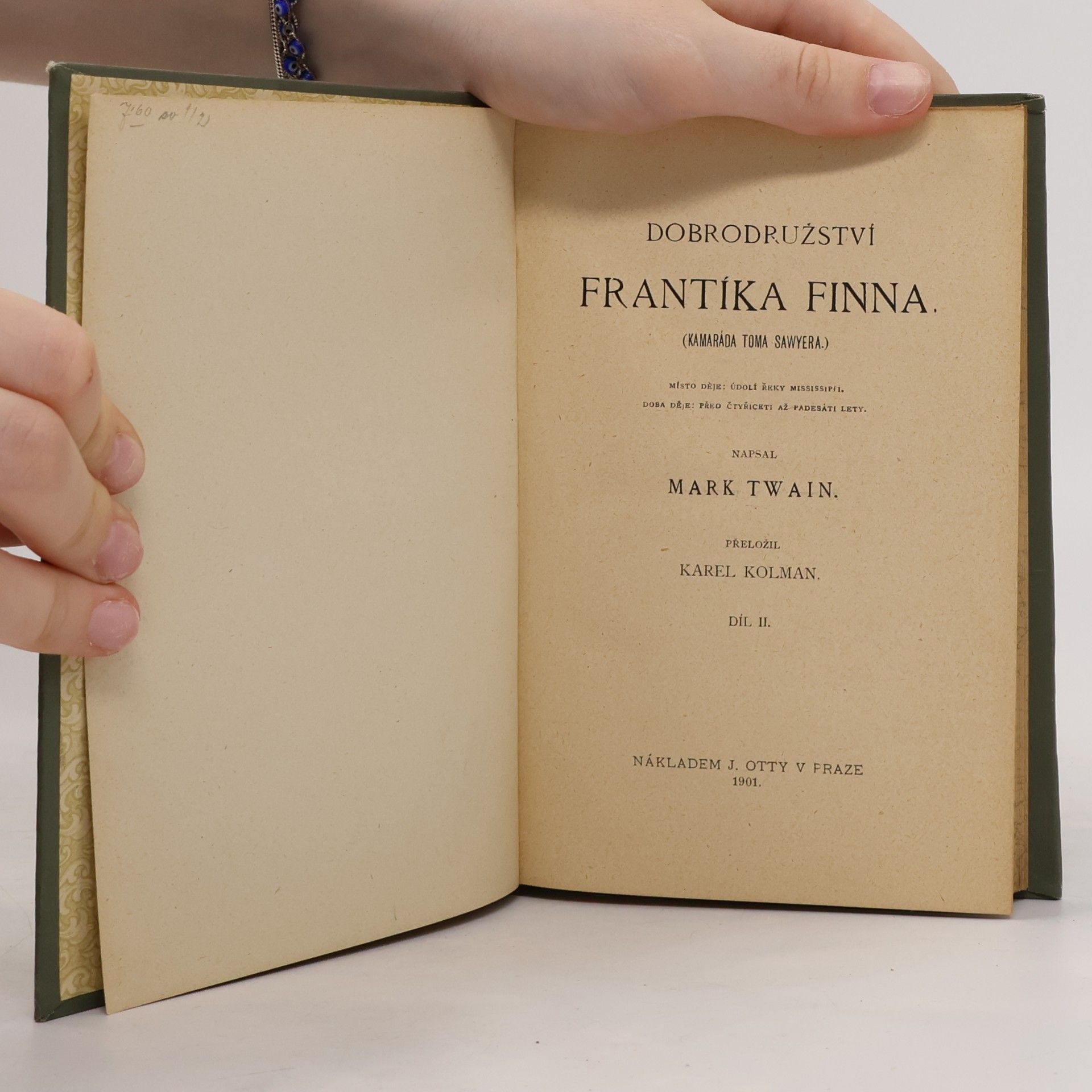 Mark Twain Dobrodružství Frantíka Finna II.