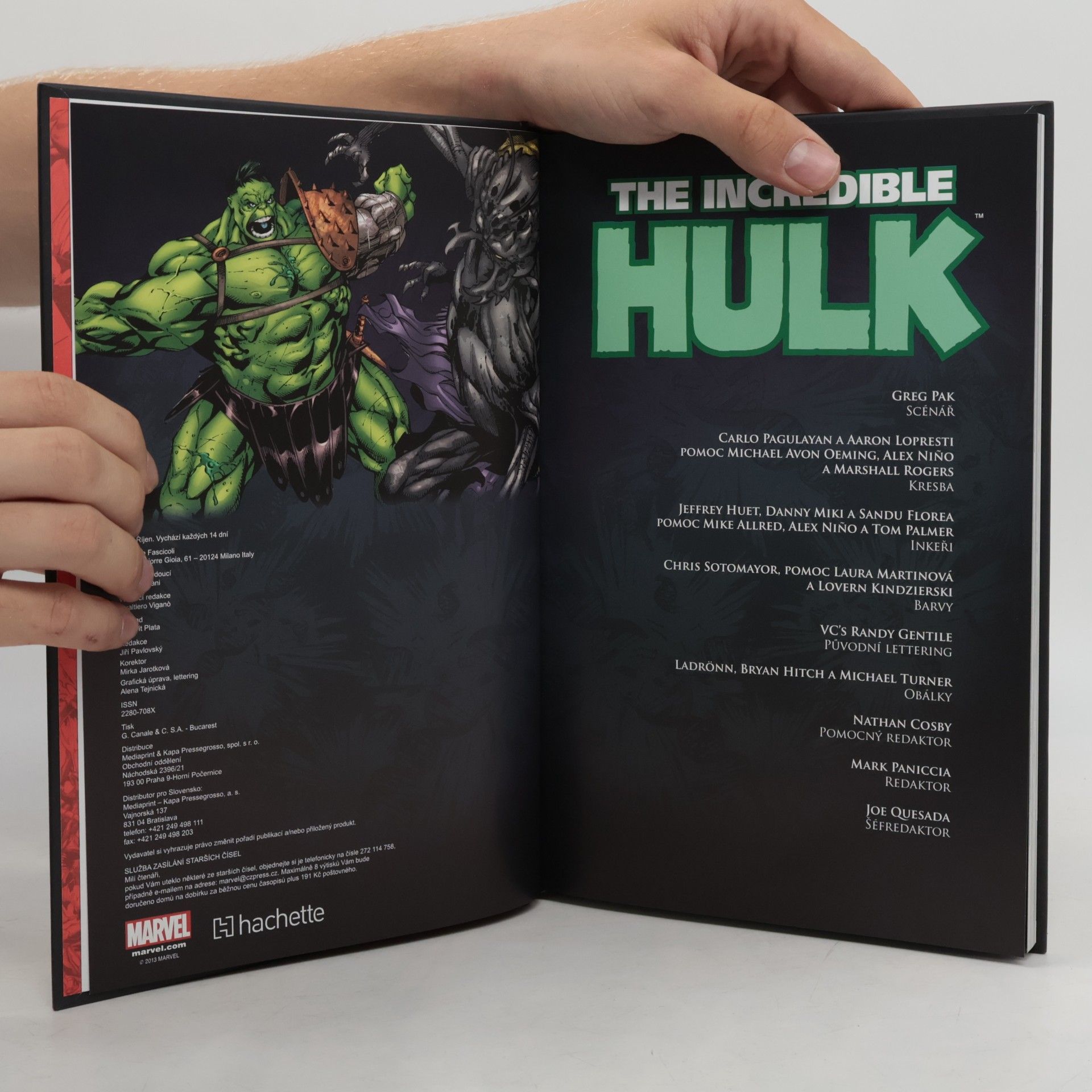 Greg Pak Ultimátní komiksový komplet 49. The Incredible Hulk. Hulkova planeta část 1