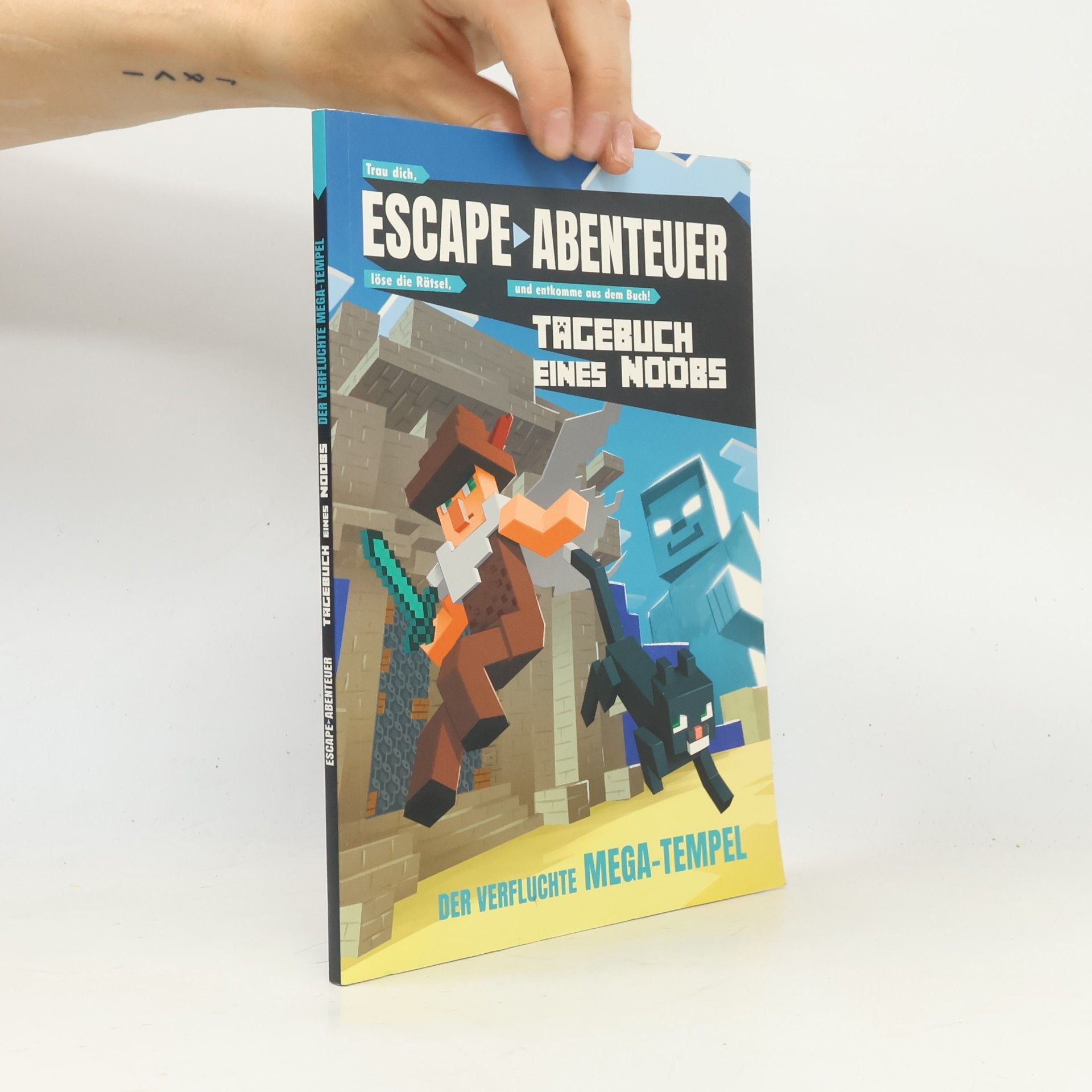 Kolektiv autorů scape Book - Tagebuch eines Noobs: Der verfluchte Mega-Tempel