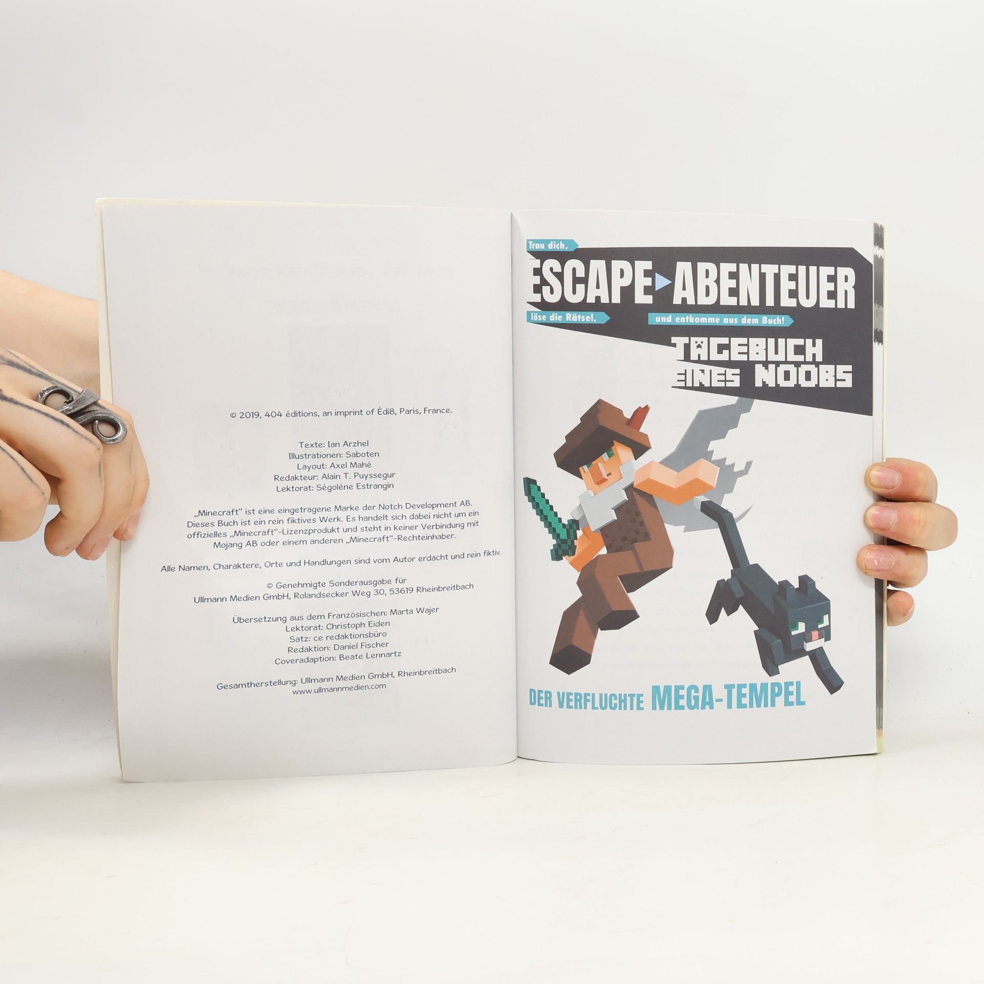 Autorenkollektiv scape Book - Tagebuch eines Noobs: Der verfluchte Mega-Tempel