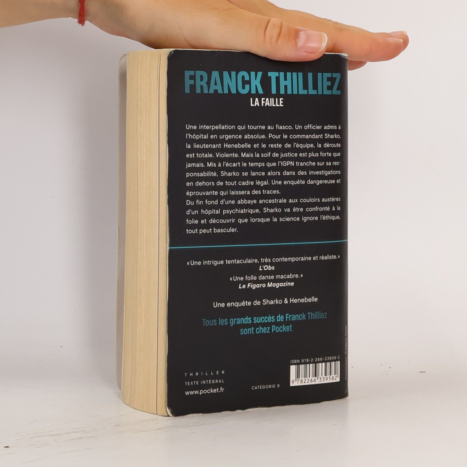 Franck Thilliez La Faille