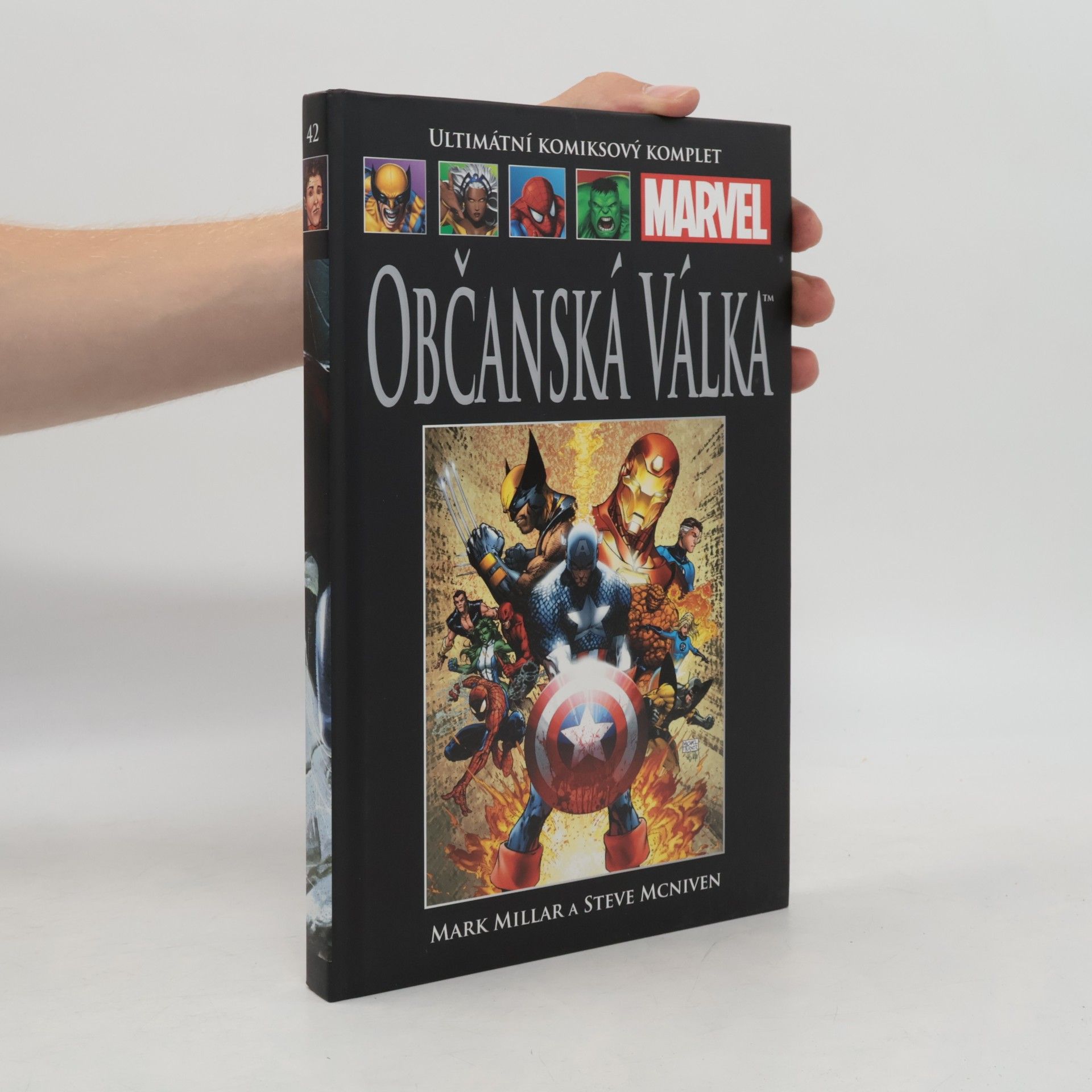 Steve McNiven Ultimátní komiksový komplet 42. Občanská válka