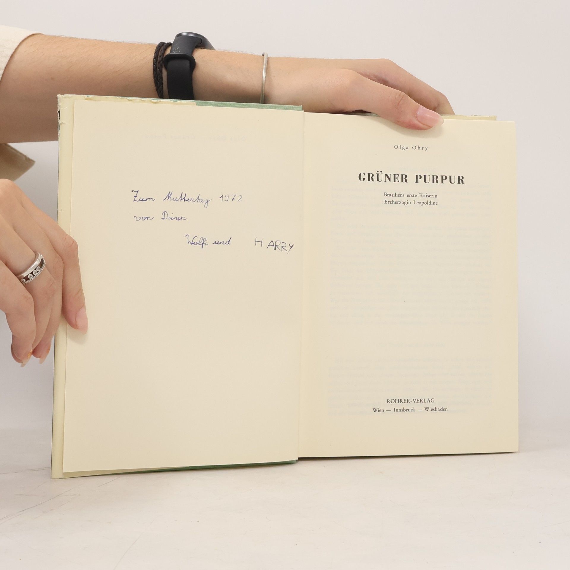 Olga Obry Grüner Purpur