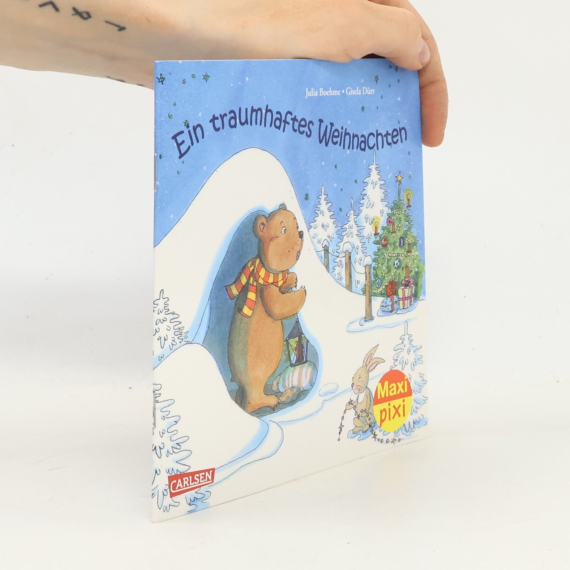 Uwe Prieser Nikolaus bei den Tieren im Wald