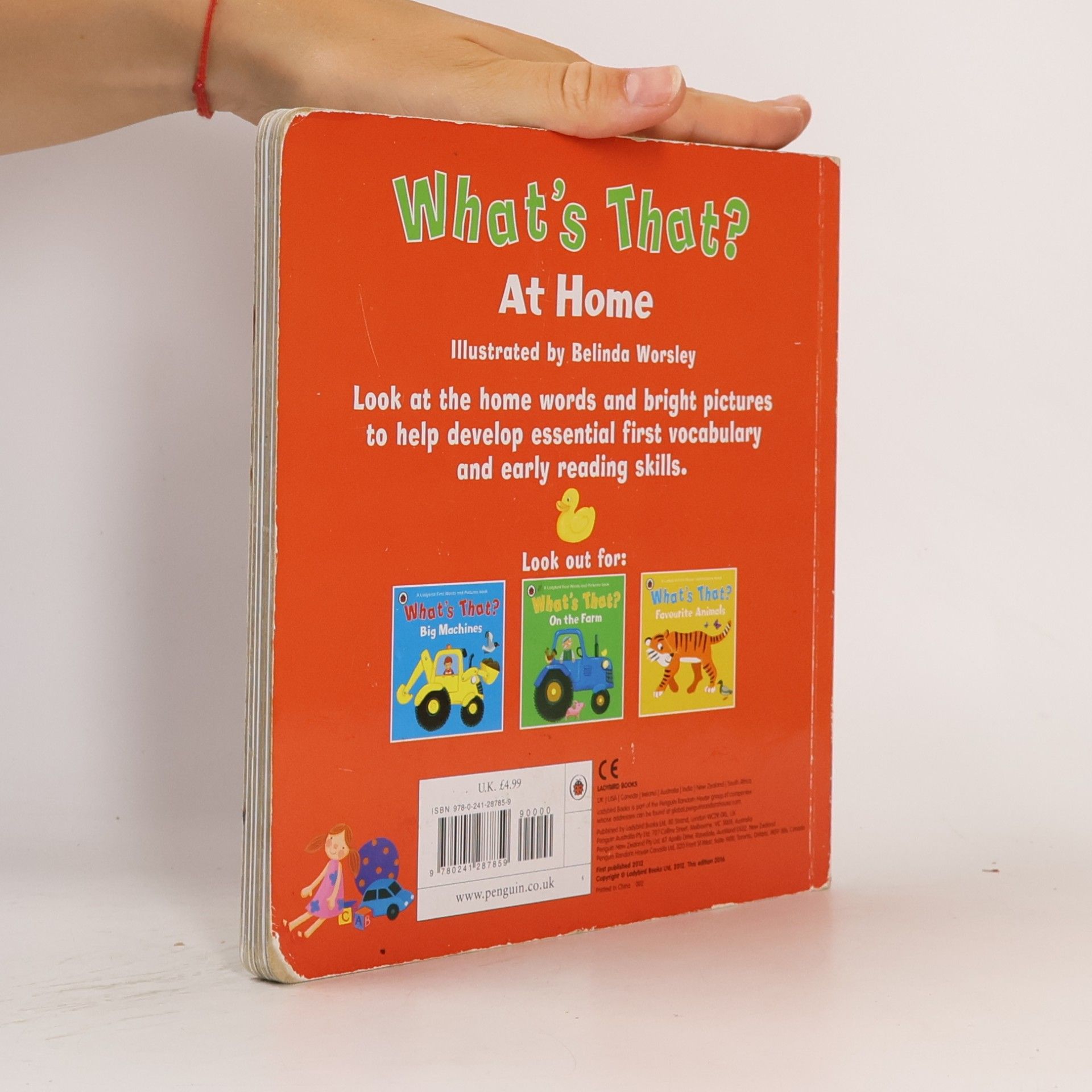 LADYBIRD BOOKS What's That? At Home A Ladybird First Words And Pictures Book