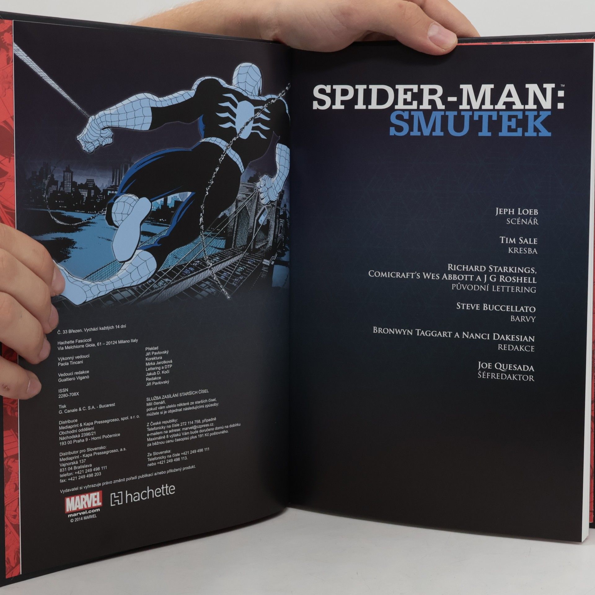 Jeph Loeb Spider-Man. Smutek